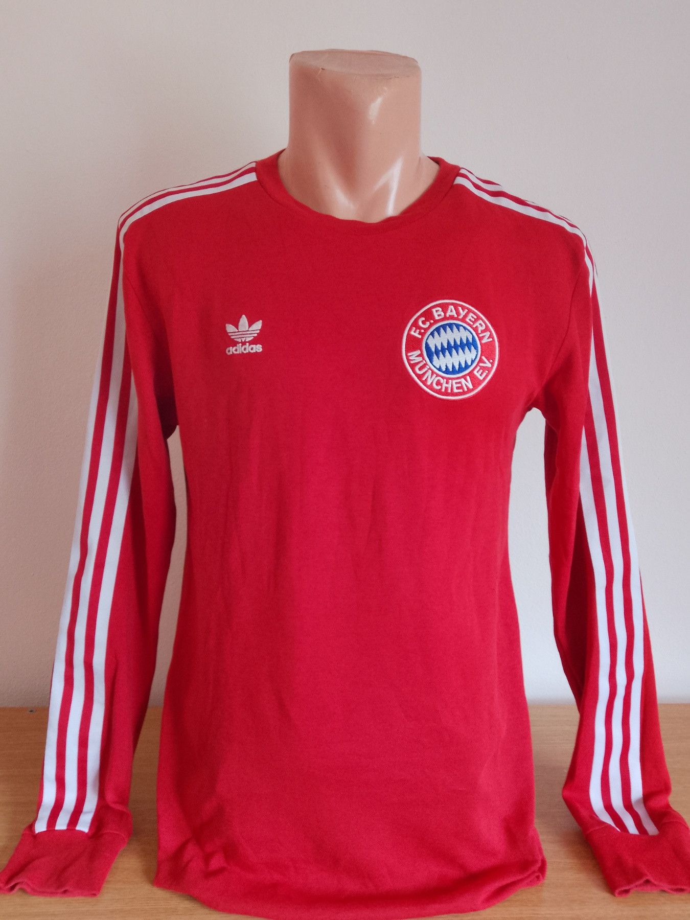 Adidas Bayern long sleeve jersey - Size S - Adidas Size US S / EU 44-46 / 1 - 1 Thumbnail