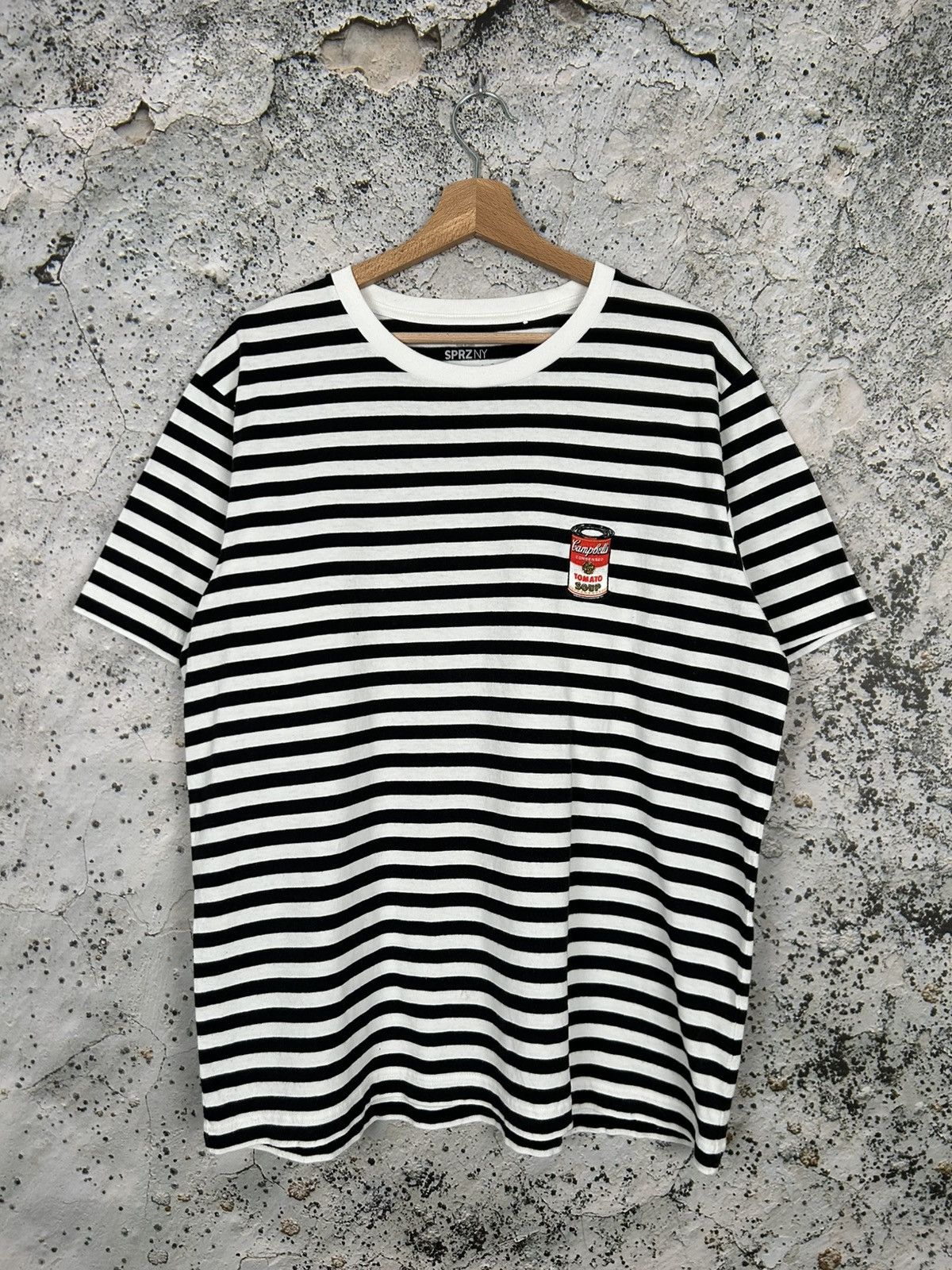 Uniqlo Uniqlo Andy Warhol Stripe Tee Streetwear Japanese Hype Size US L / EU 52-54 / 3 - 1 Thumbnail