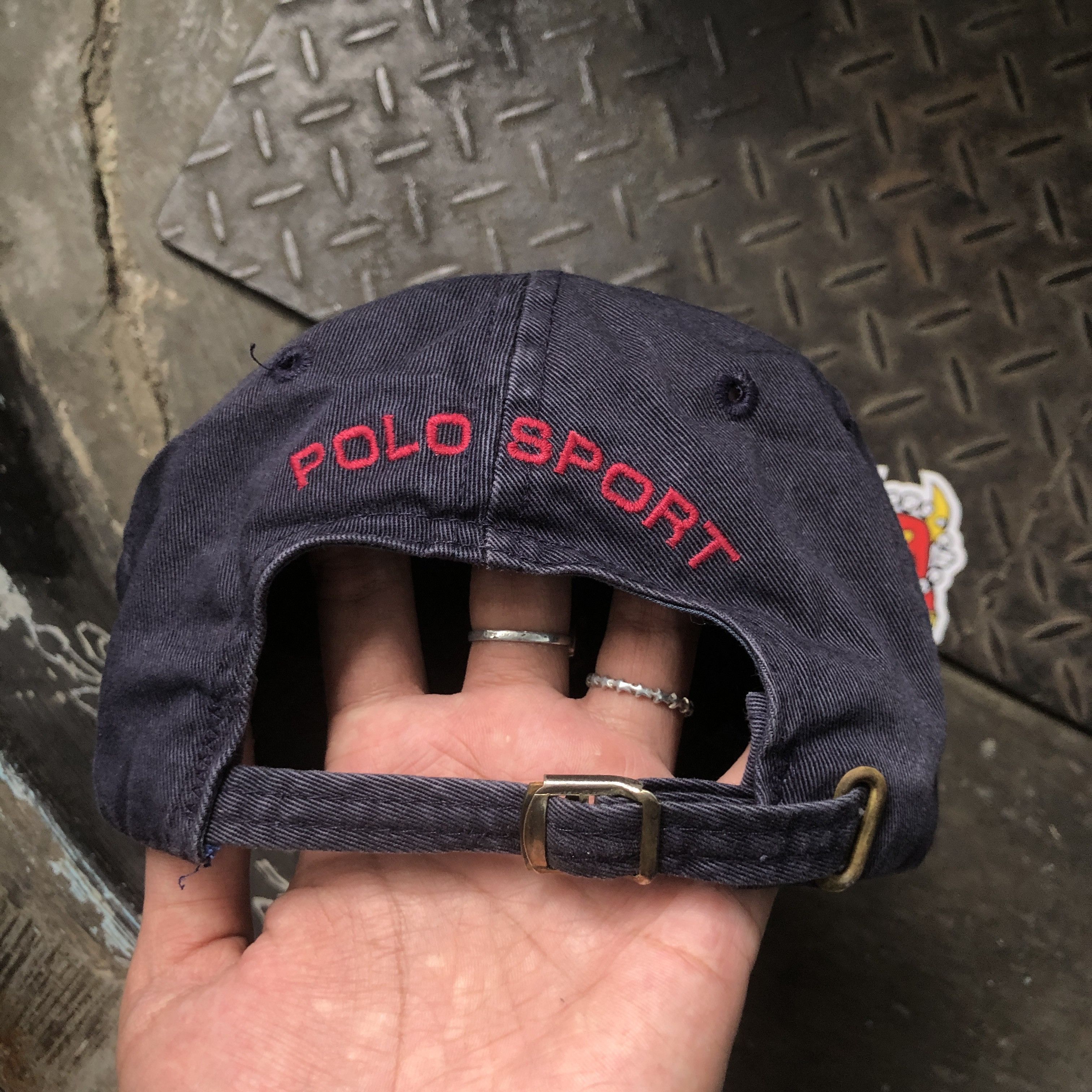 Polo Ralph Lauren 🔥RARE🔥 Vintage 90s Polo Sport Ralph Lauren Bear Sunfading Size ONE SIZE - 5 Thumbnail