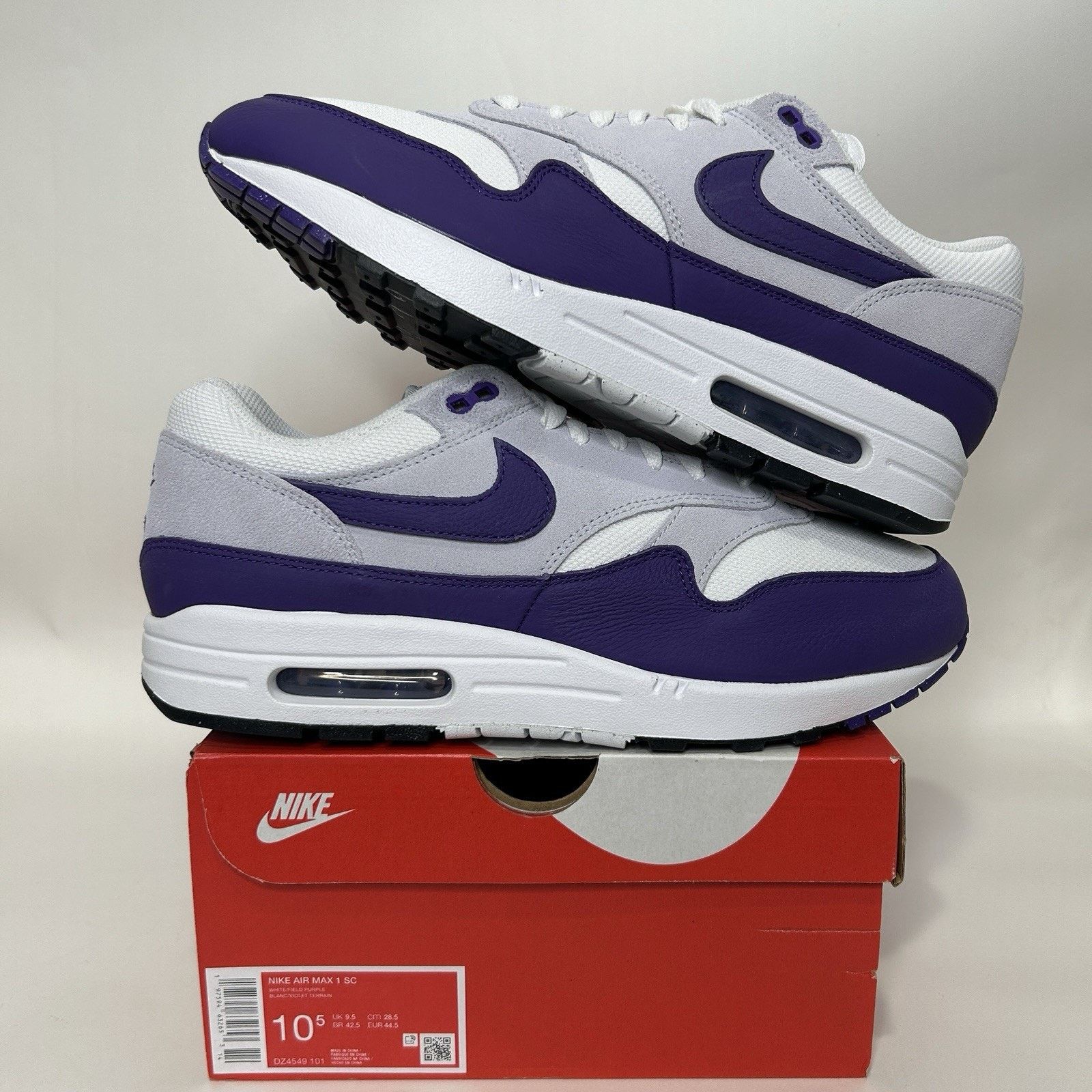 Nike Nike Air Max 1 SC “Field Purple” DZ4549-101 Size US 10.5 / EU 43-44 - 1 Thumbnail