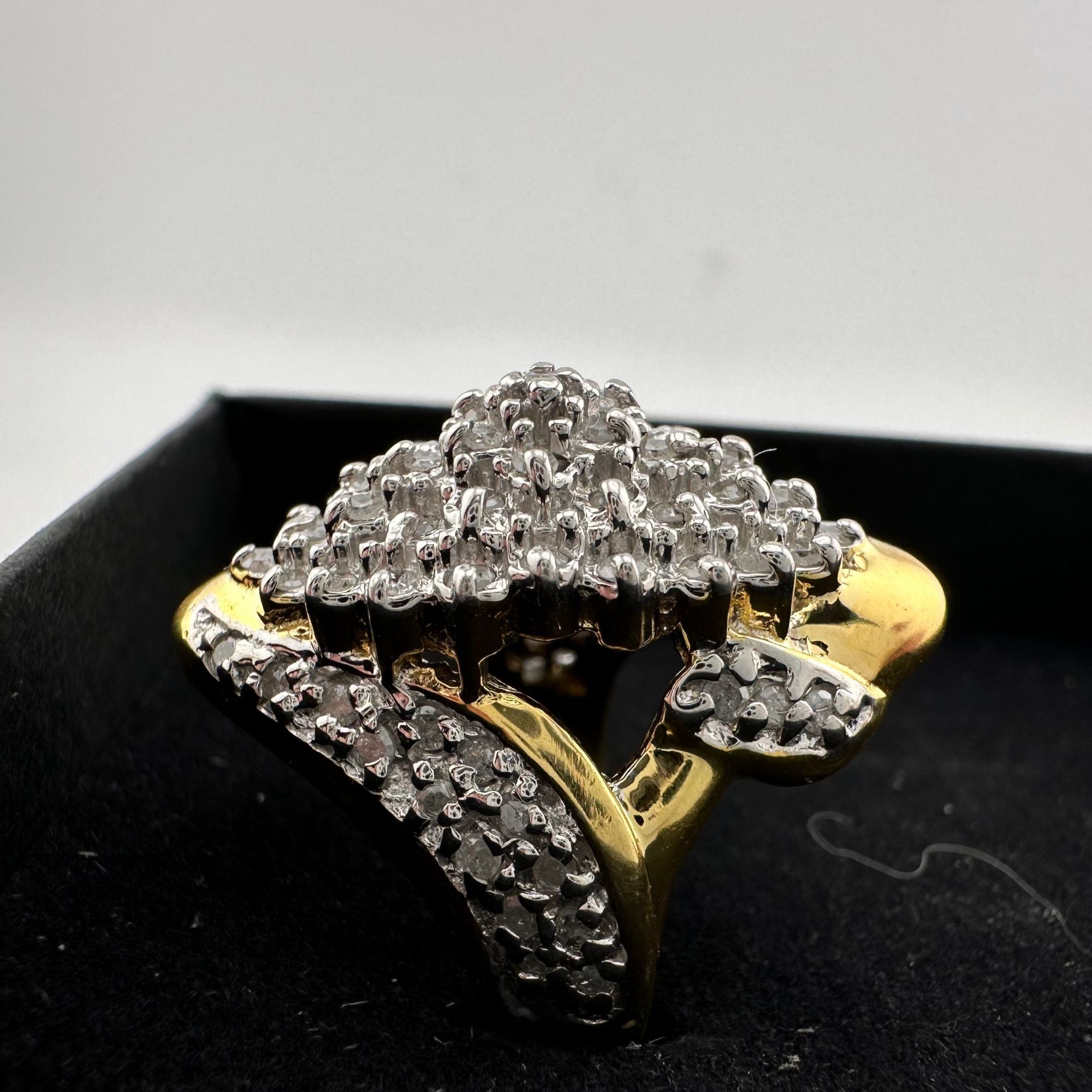 Other Marquise Cut 1.00 Ct Diamond Cluster Ring Size 8 Size ONE SIZE - 15 Thumbnail