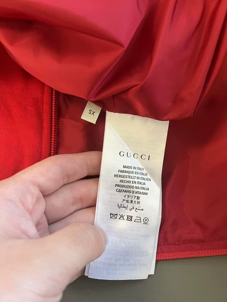 Gucci Gucci Red snake pattern jacket 2502-Nextarrow Size US XS / EU 42 / 0 - 3 Thumbnail
