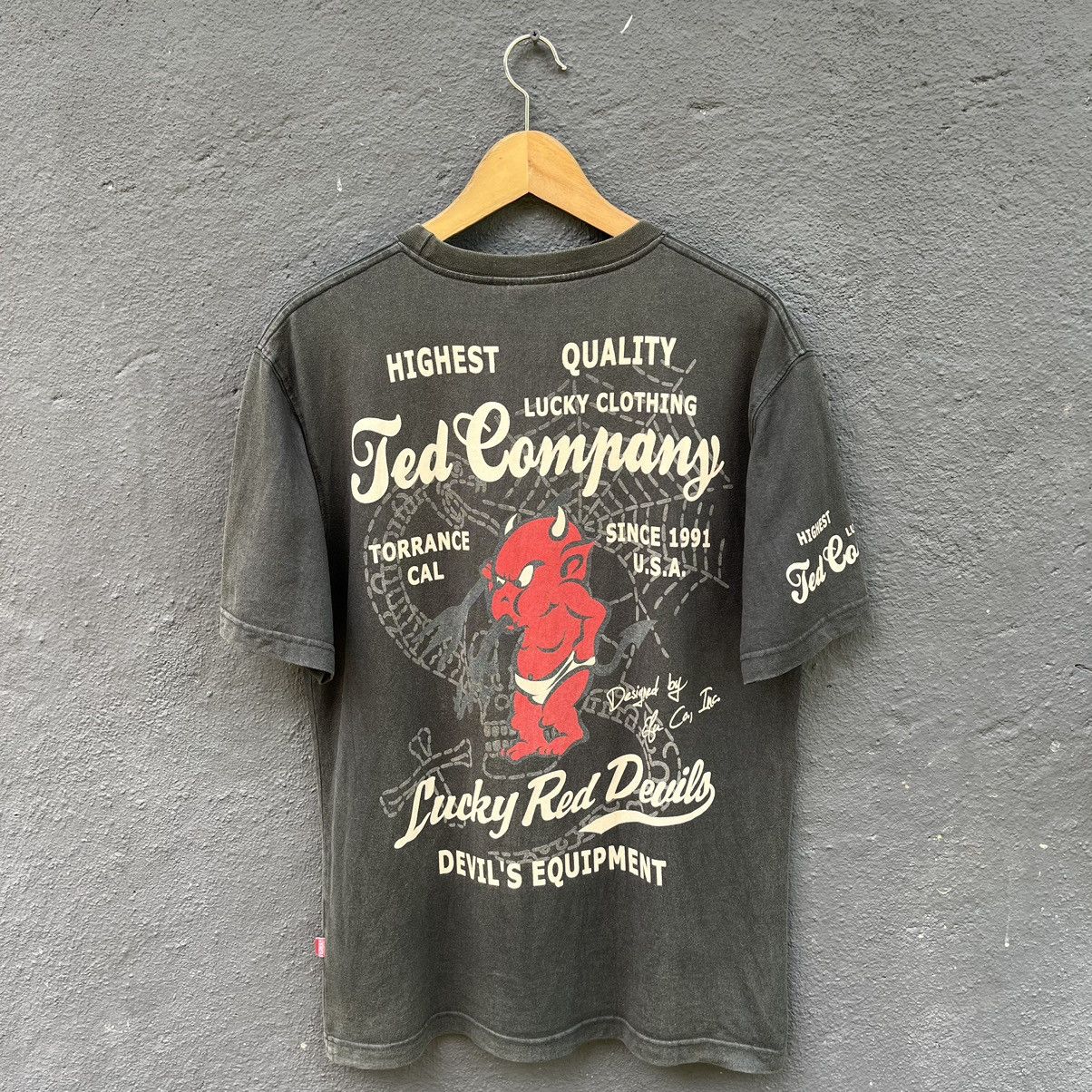 Tedman Thrashed Faded Tedman Japanese Brand Tee Size US L / EU 52-54 / 3 - 1 Thumbnail