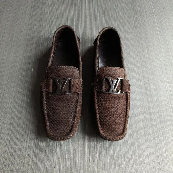 Louis Vuitton Louis Vuitton Brown Leather Casual Slip-On Shoes -2508 Size US 8.5 / EU 41-42 - 1 Thumbnail
