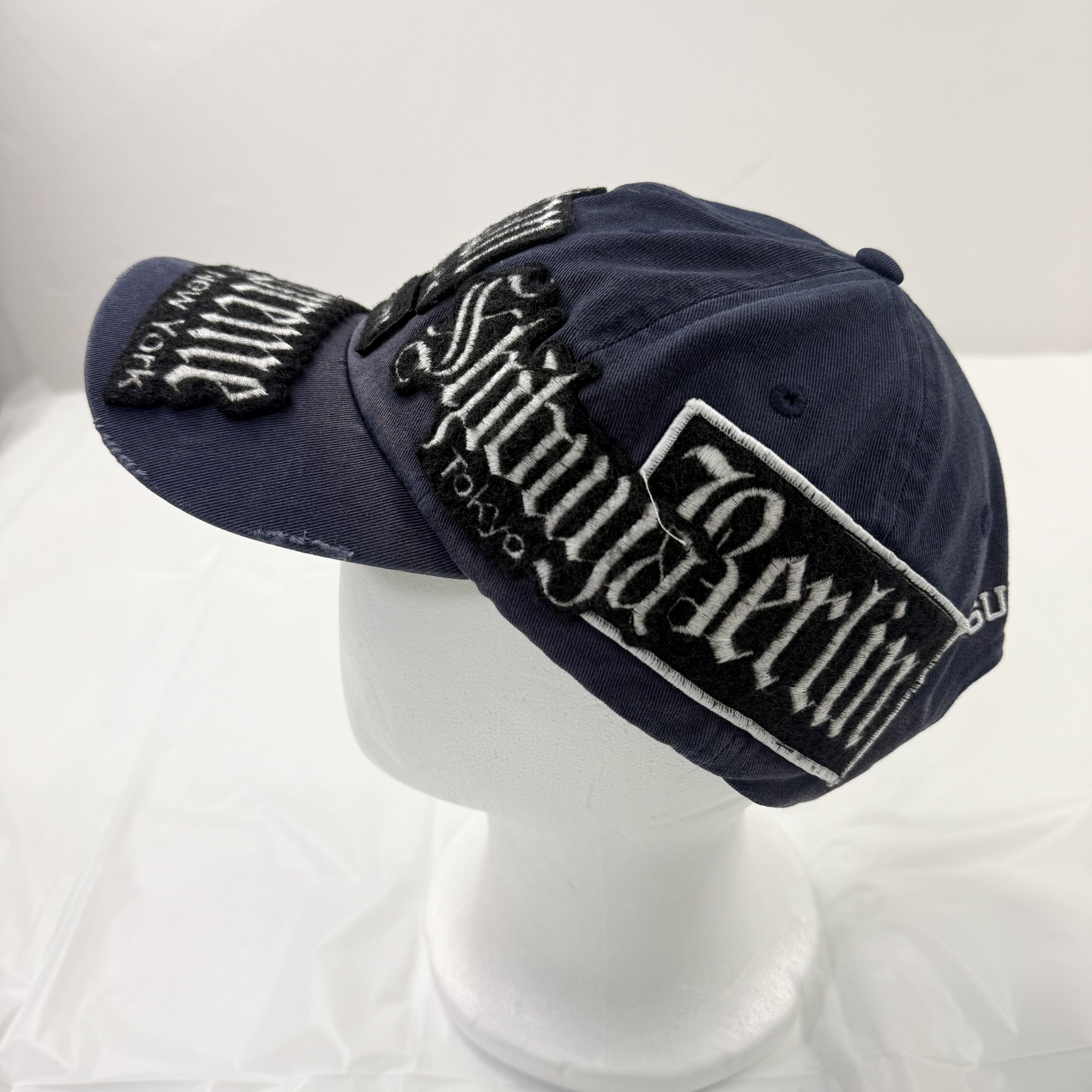 Supreme Supreme Multi Type 6-Panel Hat Navy Blue Strapback Size ONE SIZE - 4 Thumbnail