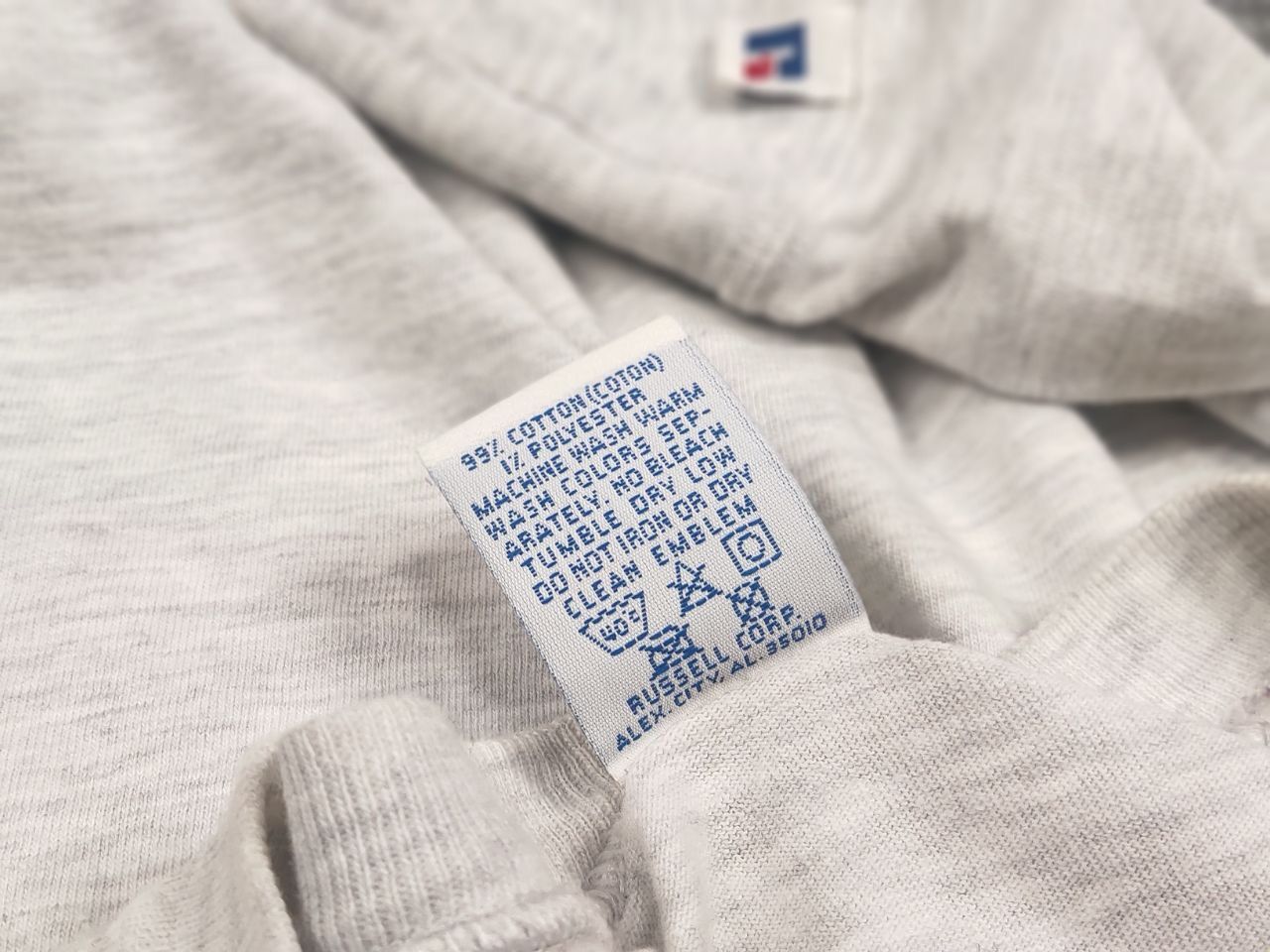 Russell Athletic Vintage 90's Russell Athletic Logo USA Crew chek Sweatshirt Size US M / EU 48-50 / 2 - 14 Thumbnail