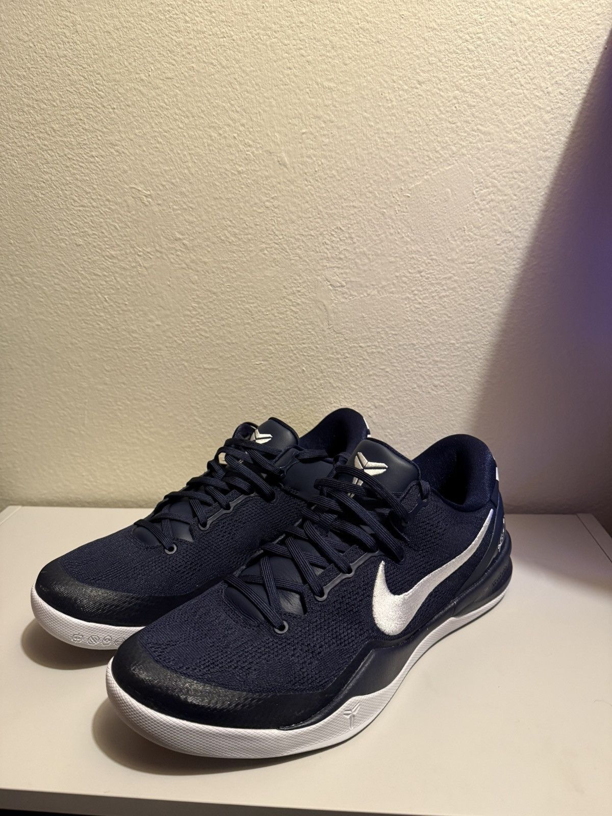 Nike Nike Kobe 8 Protro - Navy Size US 12 / EU 45 - 2 Thumbnail