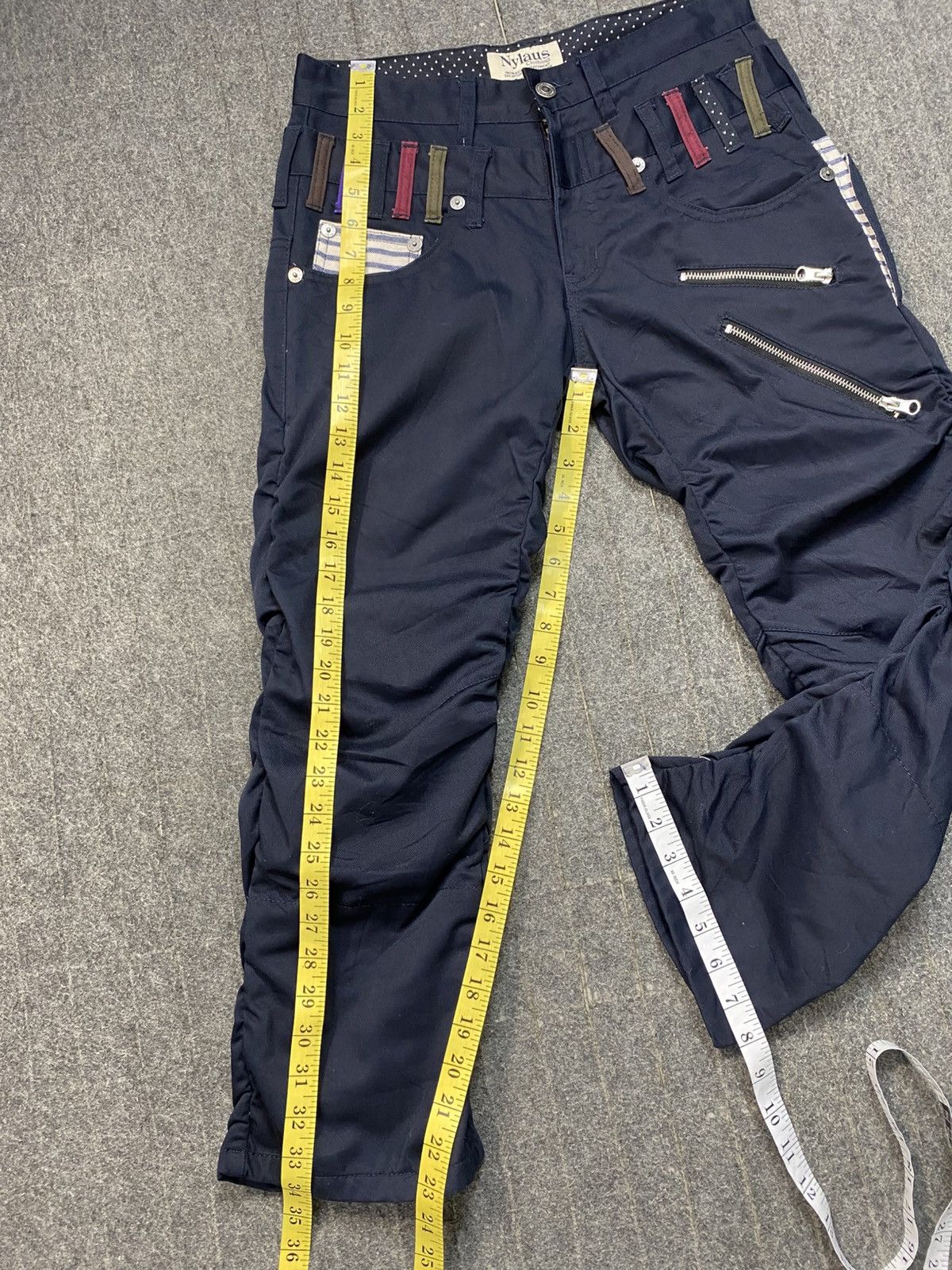 Other Nylaus Clothing Double Waist Bondage Multipocket Pant Size US 30 / EU 46 - 13 Thumbnail