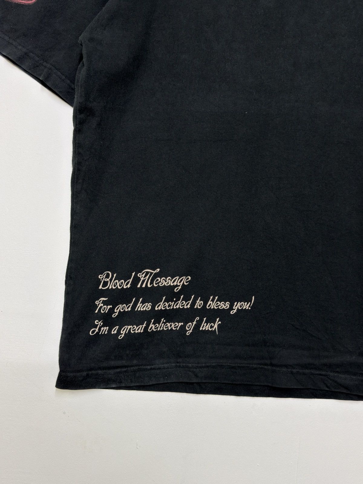 Vintage Vintage Blood Message Swallow Tattoo Graphic Tee Japan Size US S / EU 44-46 / 1 - 6 Thumbnail