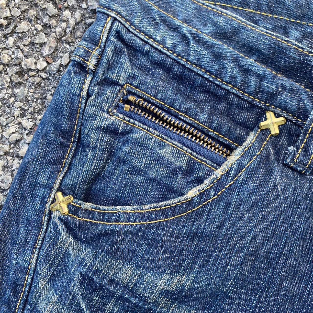 Lee 💥Flare💥Vintage Lee Riders Distressed Denim Size US 32 / EU 48 - 11 Thumbnail