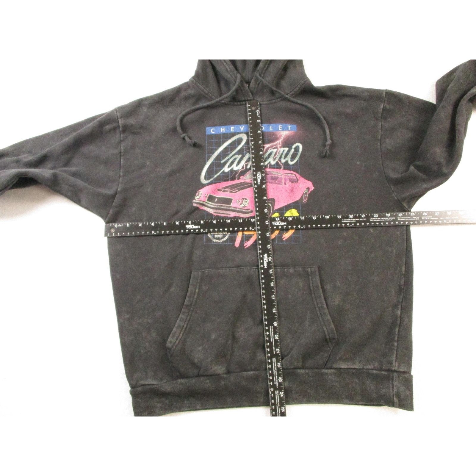 Chemistry Chemistry Hoodie Mens Large Black Fleece "1969" Camaro Retro Size US L / EU 52-54 / 3 - 6 Thumbnail