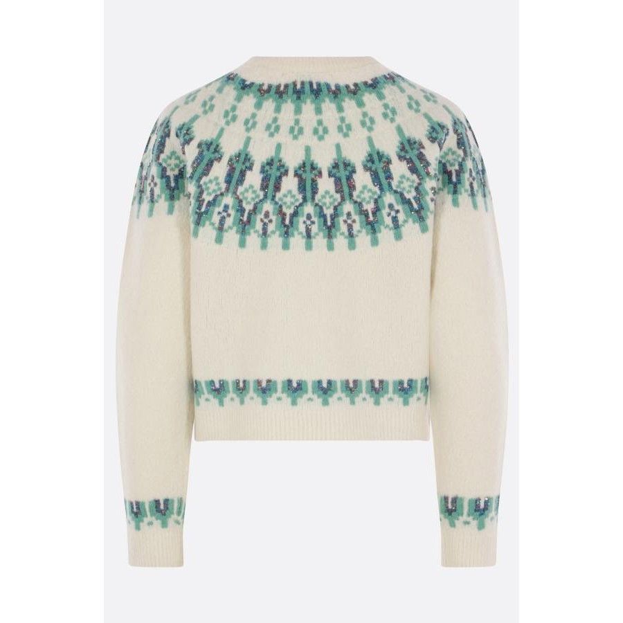 Loewe LOEWE Multicolor Fair Isle Wool Blend Sweater New & Authenti Size XS / US 0-2 / IT 36-38 - 2 Thumbnail