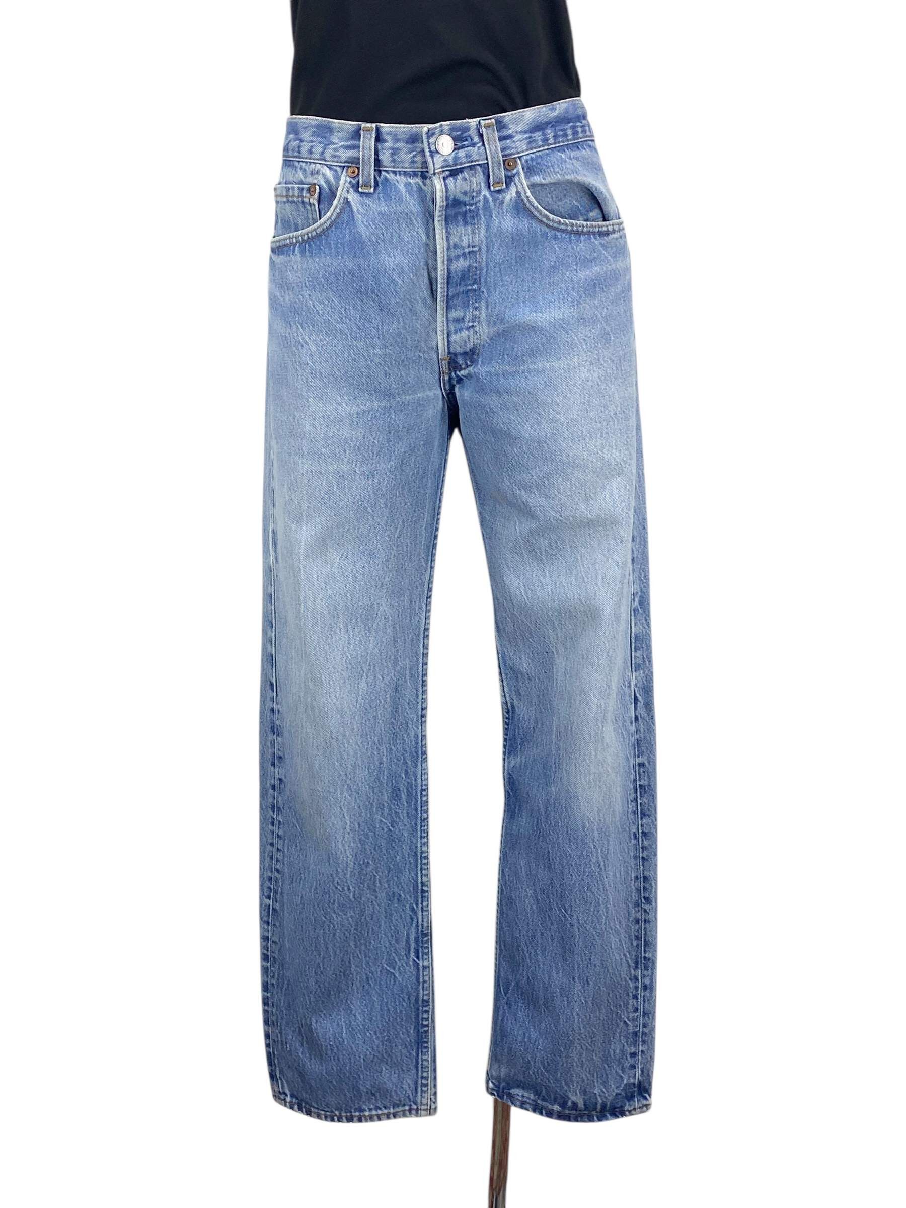 Levi's Levis 501-0000 Jeans 90s Vintage Levis Jeans Size US 30 / EU 46 - 2 Thumbnail