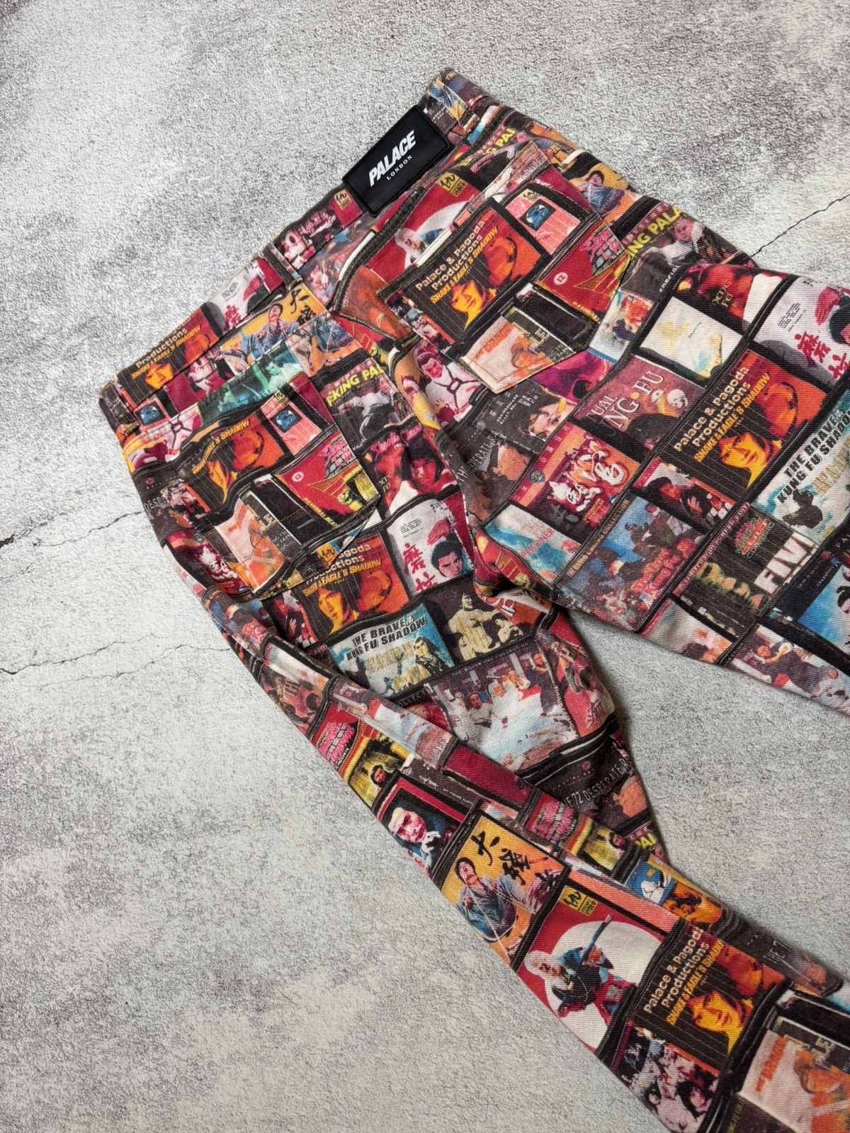Palace Palace all over print denim pecking trousers streetwear Rare Size US 32 / EU 48 - 9 Thumbnail