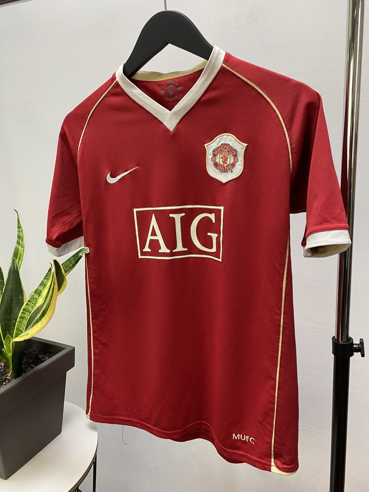 Vintage Manchester United vintage Nike Boys XL 2006-2007 jersey Size US S / EU 44-46 / 1 - 2 Thumbnail