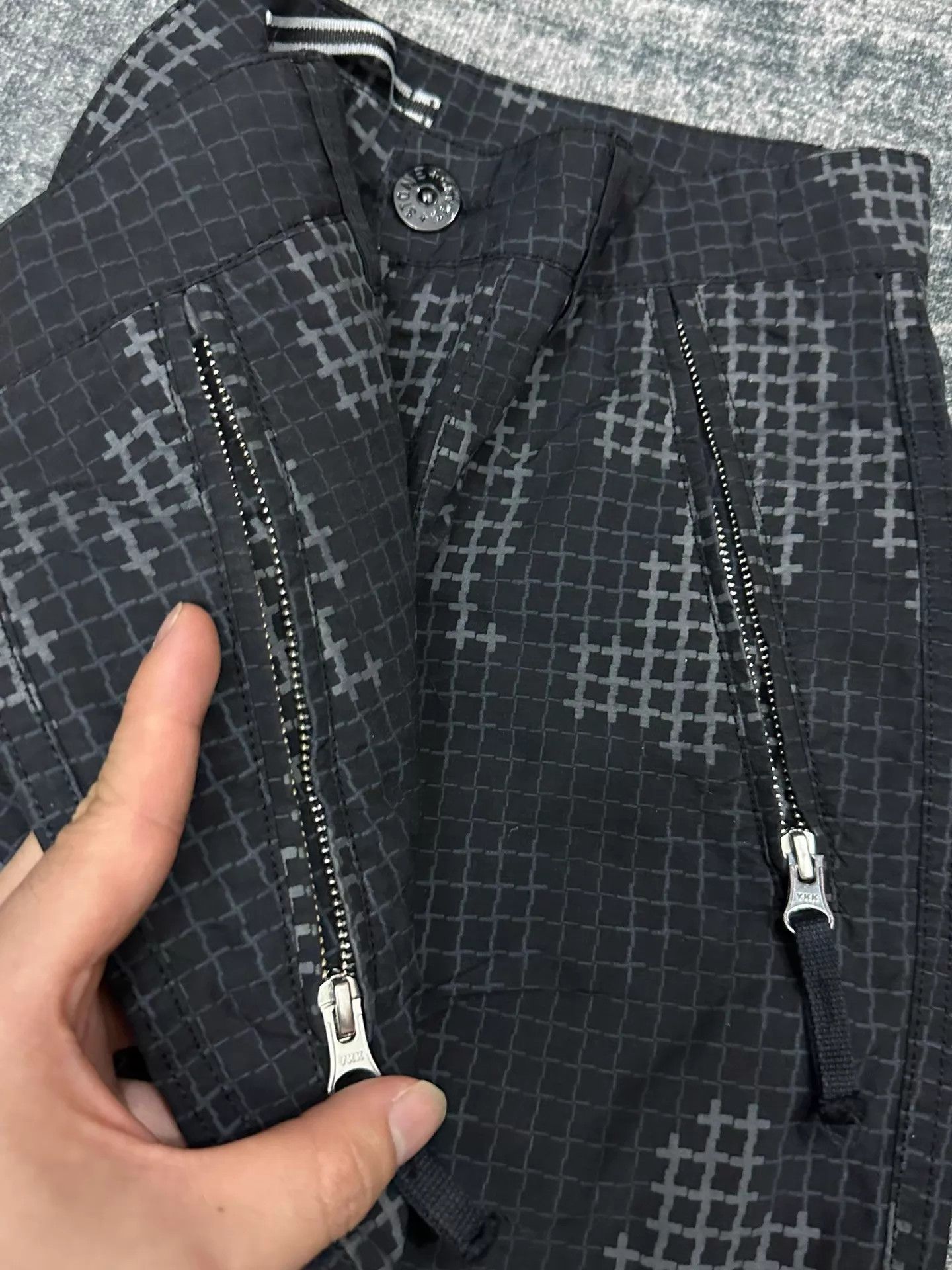 Stone Island SI 17fw Multi-Pocket Digital Grid Camo Black W29/M Size US 29 - 3 Thumbnail