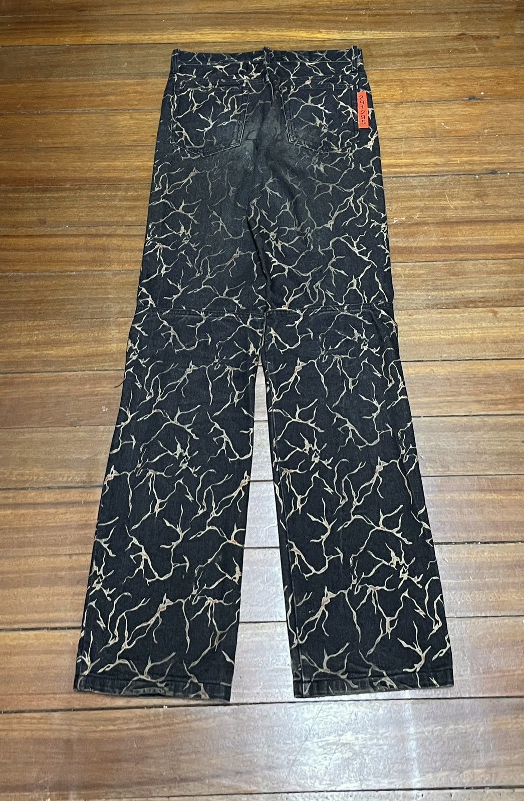 If Six Was Nine Rare Design Vintage Brand 291295 Homme Jeans 1990s Size US 29 - 2 Thumbnail