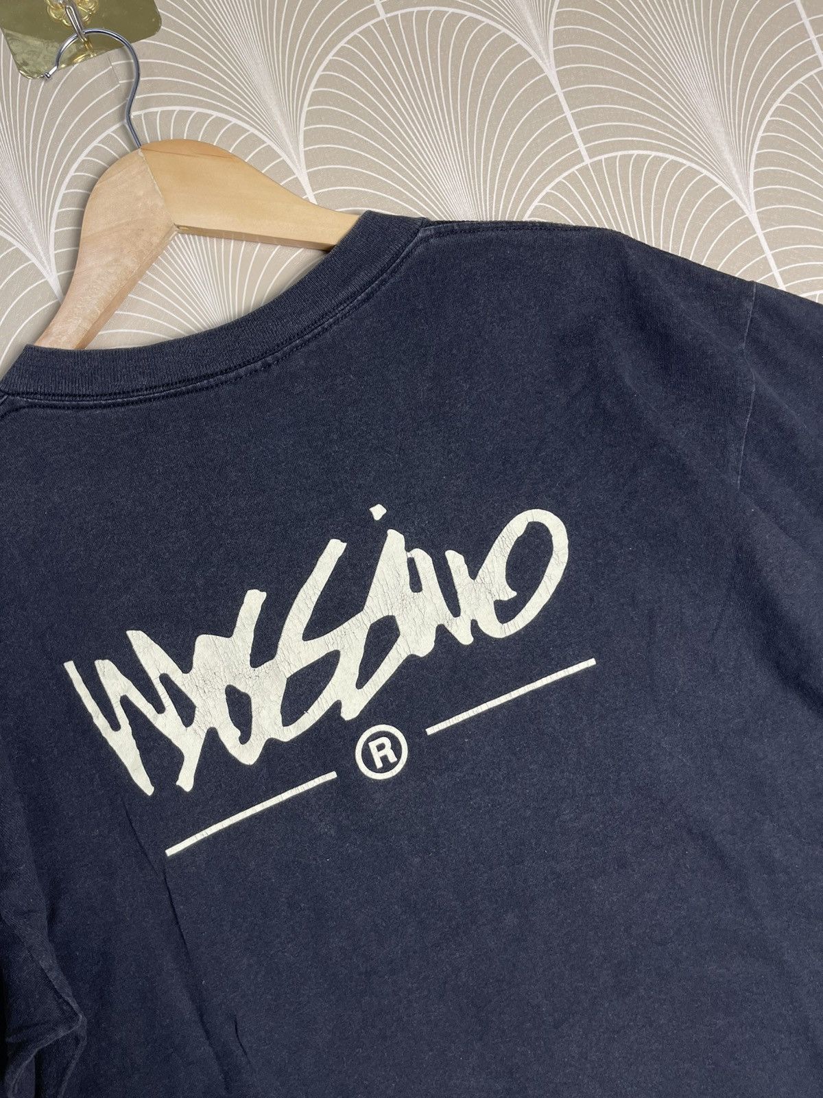Mossimo × Vintage 90s MOSSIMO LIMITED EDITION GRAPHIC BIG LOGO TSHIRT FADED Size US M / EU 48-50 / 2 - 11 Thumbnail