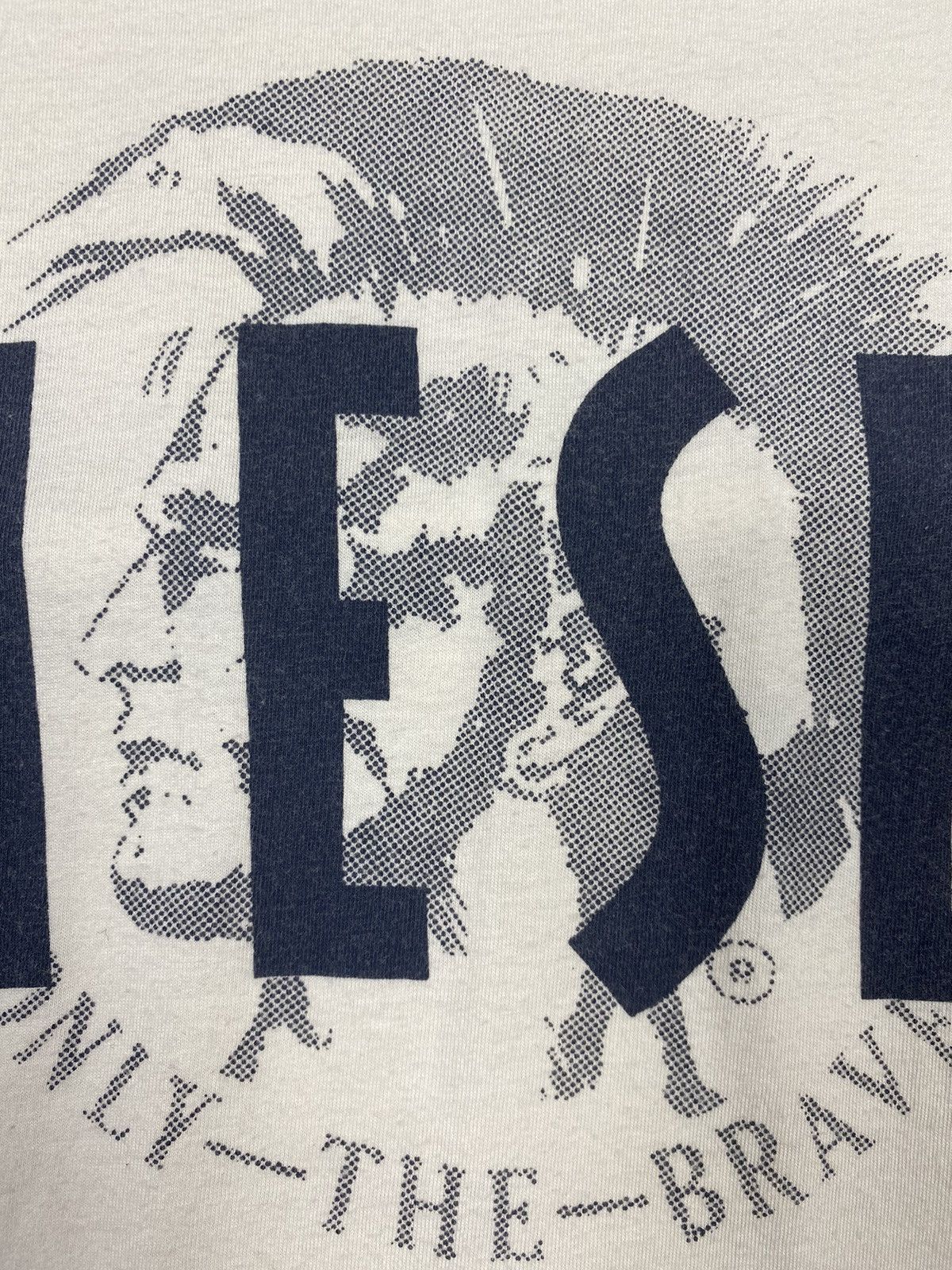 Diesel Vintage 90s Diesel Big Logo Punk Bootleg T Shirt Size M Size US M / EU 48-50 / 2 - 8 Thumbnail