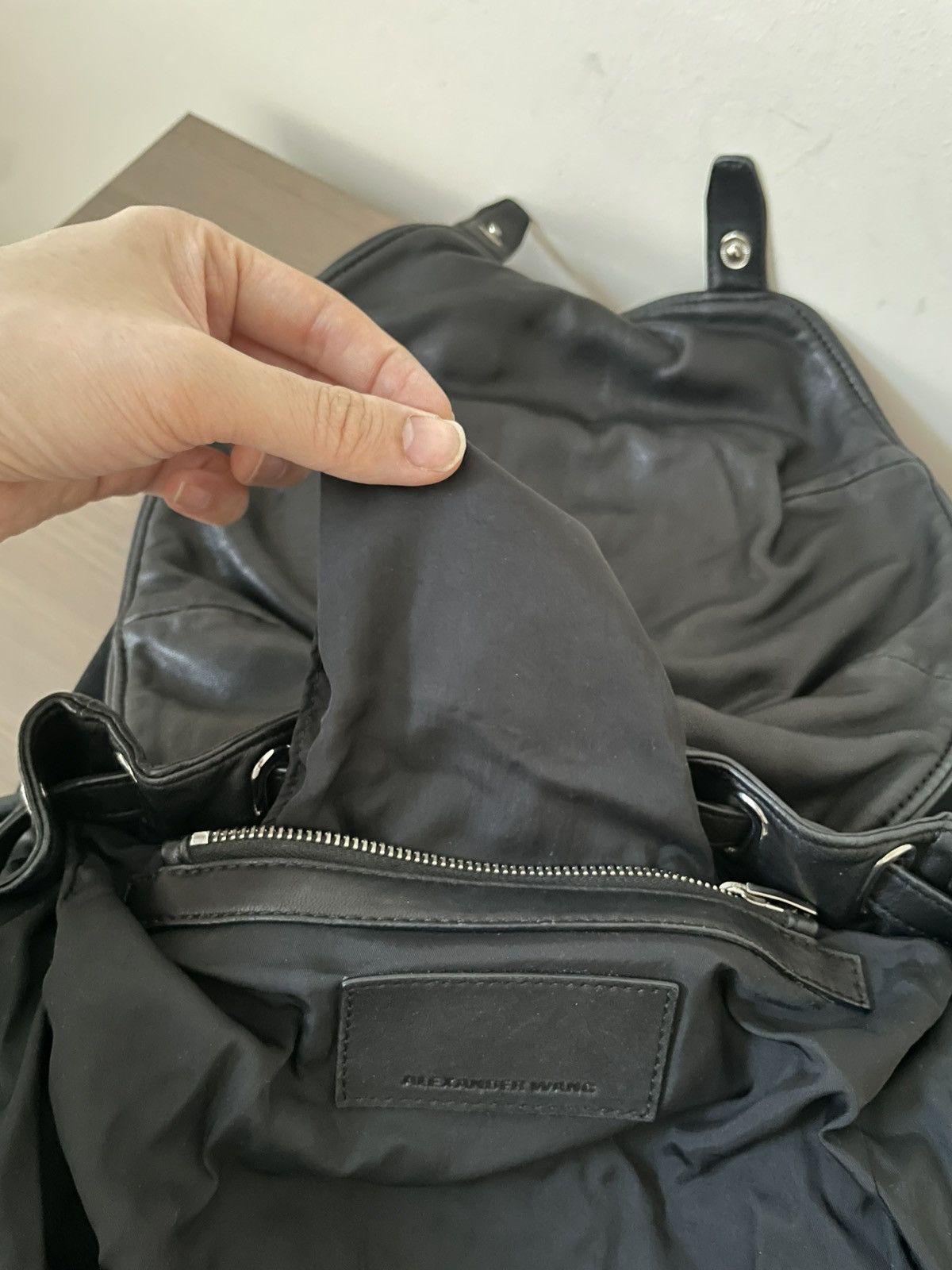 Alexander Wang Alexander Wang Marti convertiable backpack black leather Size ONE SIZE - 17 Thumbnail