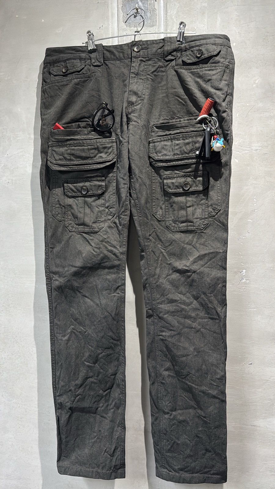 Dolce & Gabbana 2008 s/s Dolce & Gabbana Military Multipocket Cargo Pants Size US 36 / EU 52 - 2 Thumbnail