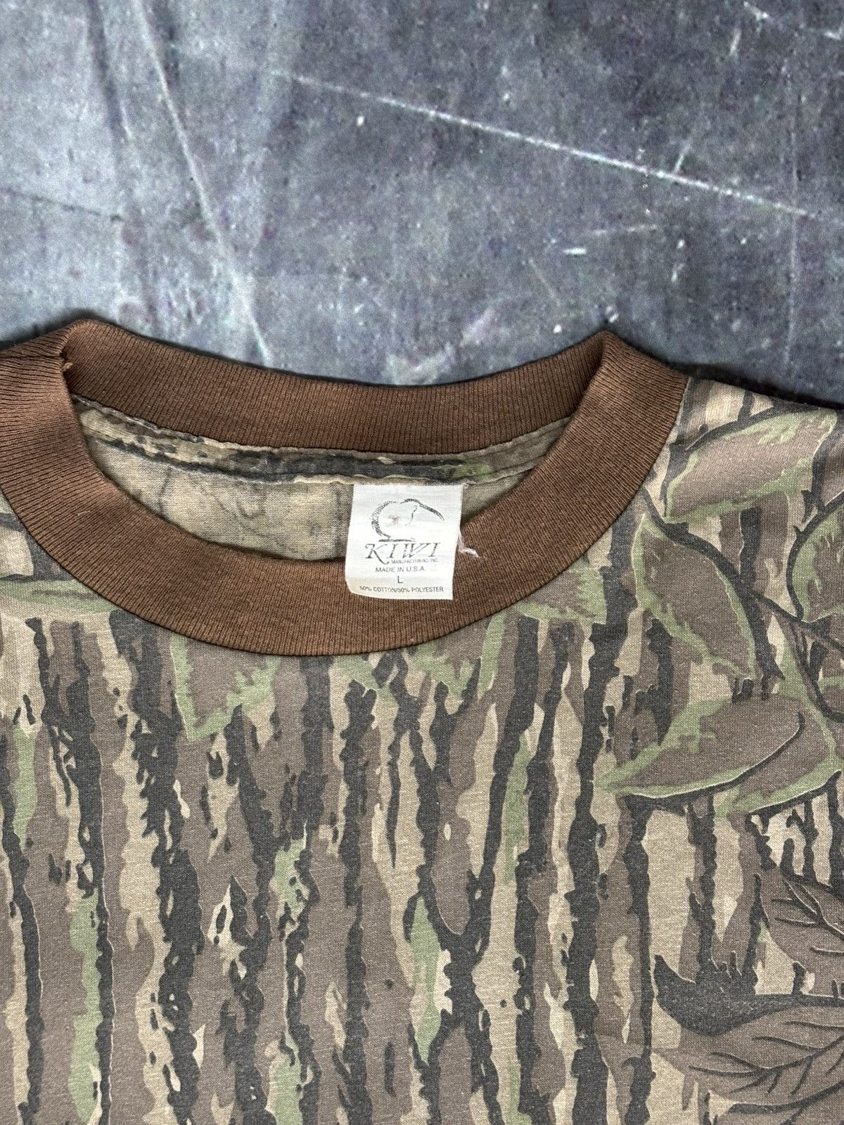 Realtree 🌲Realtree Bark Camo Long Sleeve T-Shirt Size US L / EU 52-54 / 3 - 6 Thumbnail