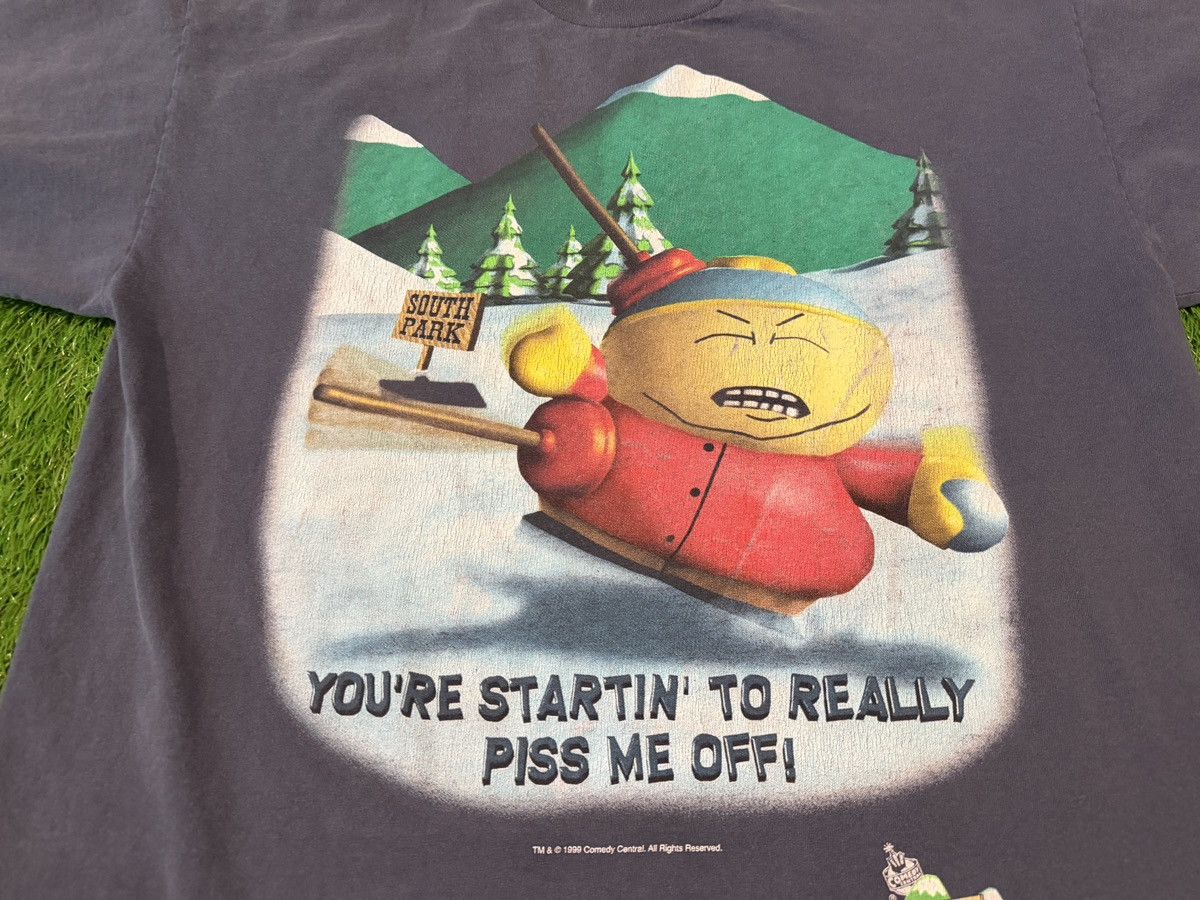 Vintage Vintage 90s South Park Cartman You’re Startin To Piss Me Off Size US XL / EU 56 / 4 - 2 Thumbnail