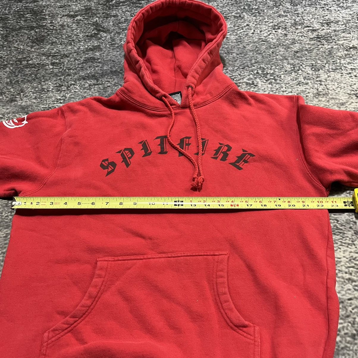 Spitfire Vintage Y2K Spitfire Red Grunge Skater Red Hoodie Medium Size US M / EU 48-50 / 2 - 8 Thumbnail