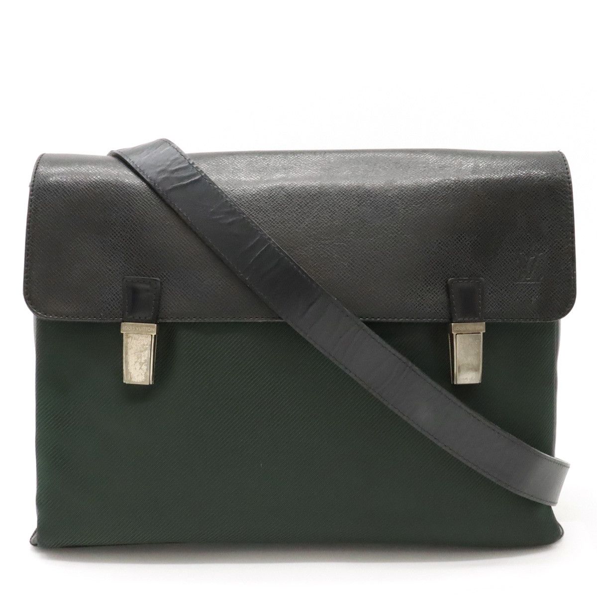 Louis Vuitton Louis Vuitton Louis Vuitton Saratov GM Leather Shoulder Bag M30882 Canvas Crossbody Bag M30882 in Good Condition Size ONE SIZE - 1 Thumbnail
