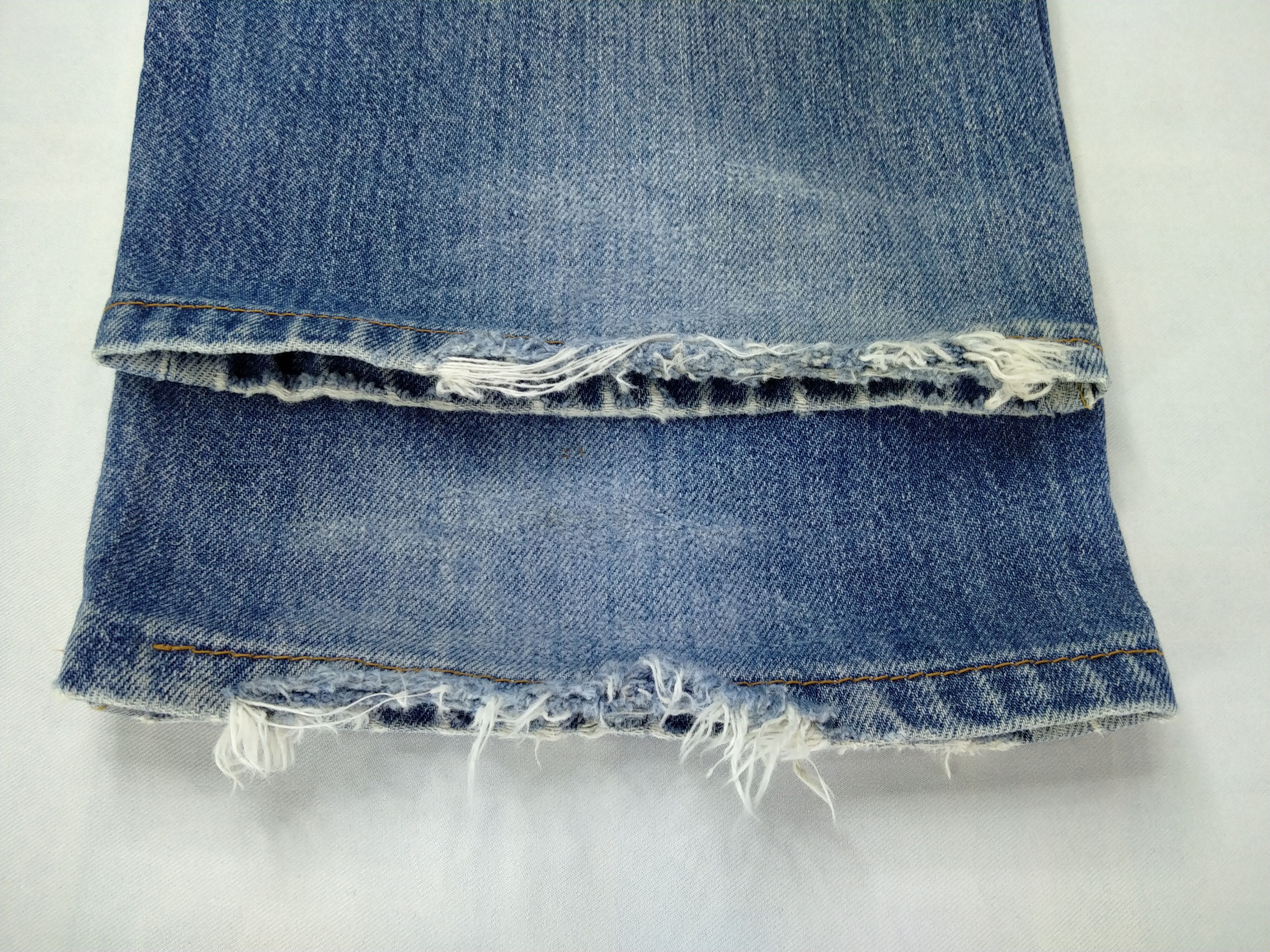 Levi's Vintage Levi's 508 Distressed Blue 30x29 Denim -JN586 Size US 32 / EU 48 - 13 Thumbnail