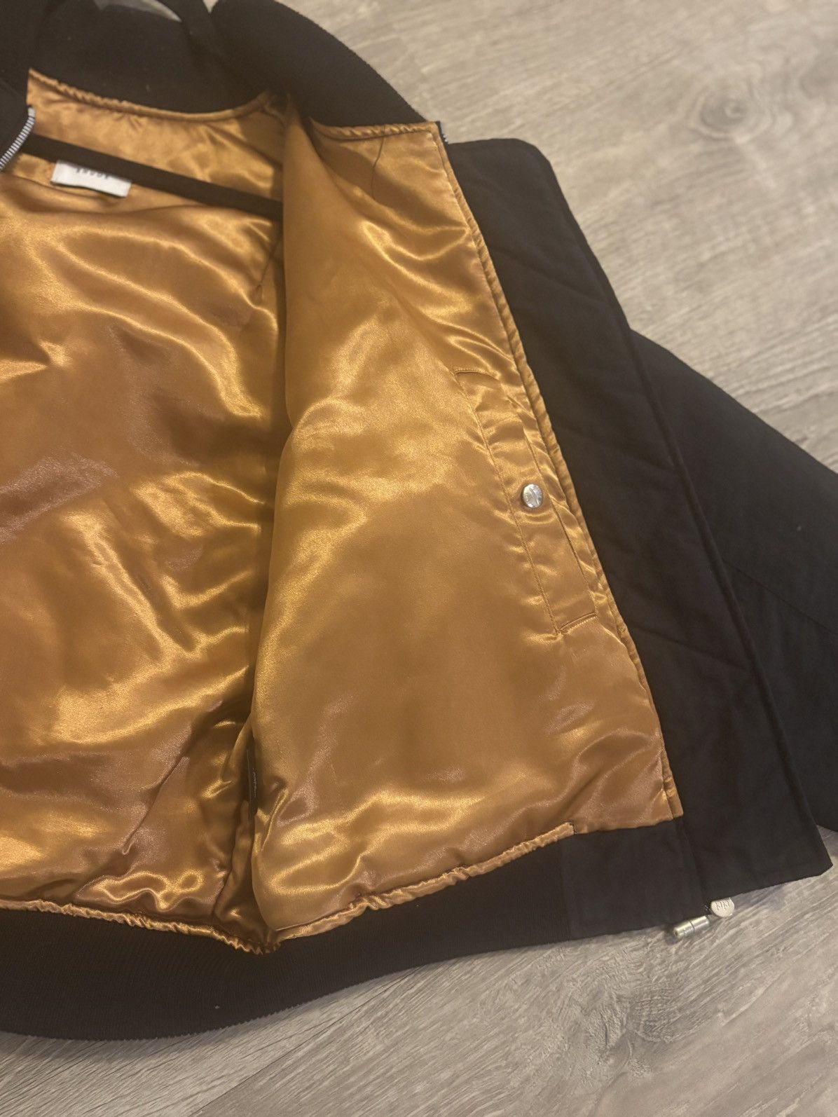 Rhude Rhude Bomber Black/Gold Size US S / EU 44-46 / 1 - 4 Thumbnail
