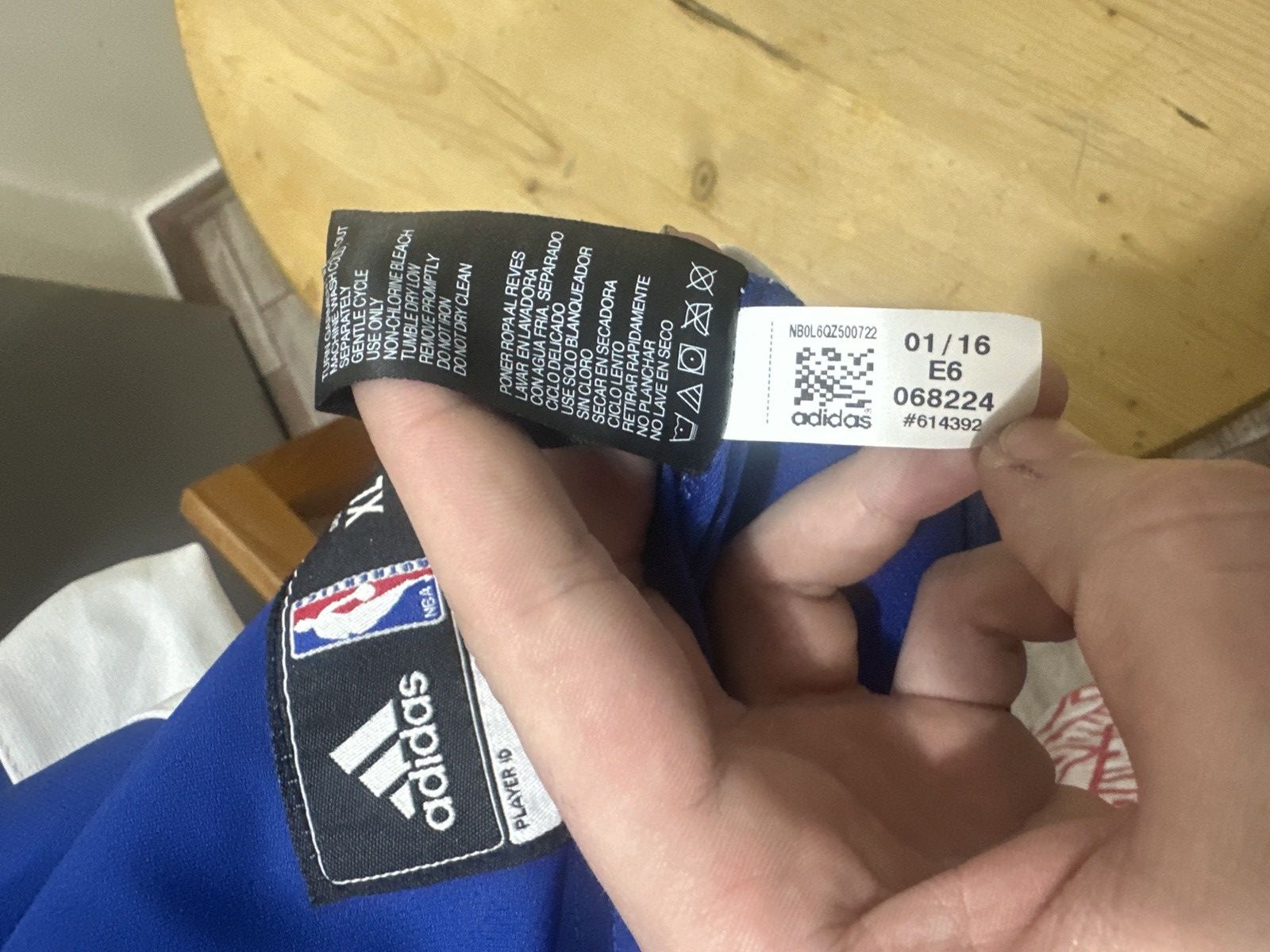 Adidas Curry 73-9 season jersey Size US M / EU 48-50 / 2 - 6 Thumbnail
