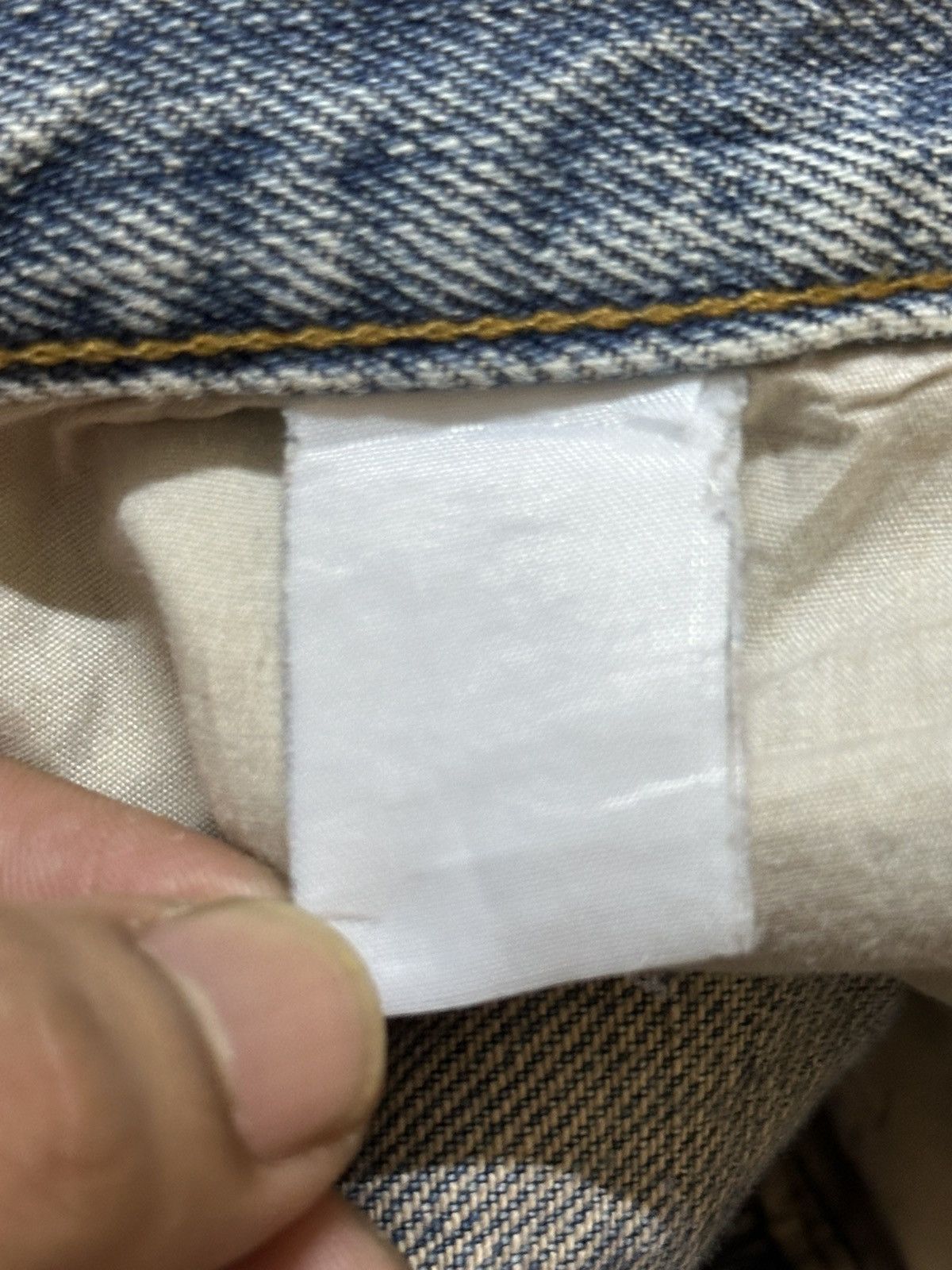 Japanese Brand Vintage Japanese Brand Blue Wash Style Baggy Jeans Size US 32 / EU 48 - 9 Thumbnail