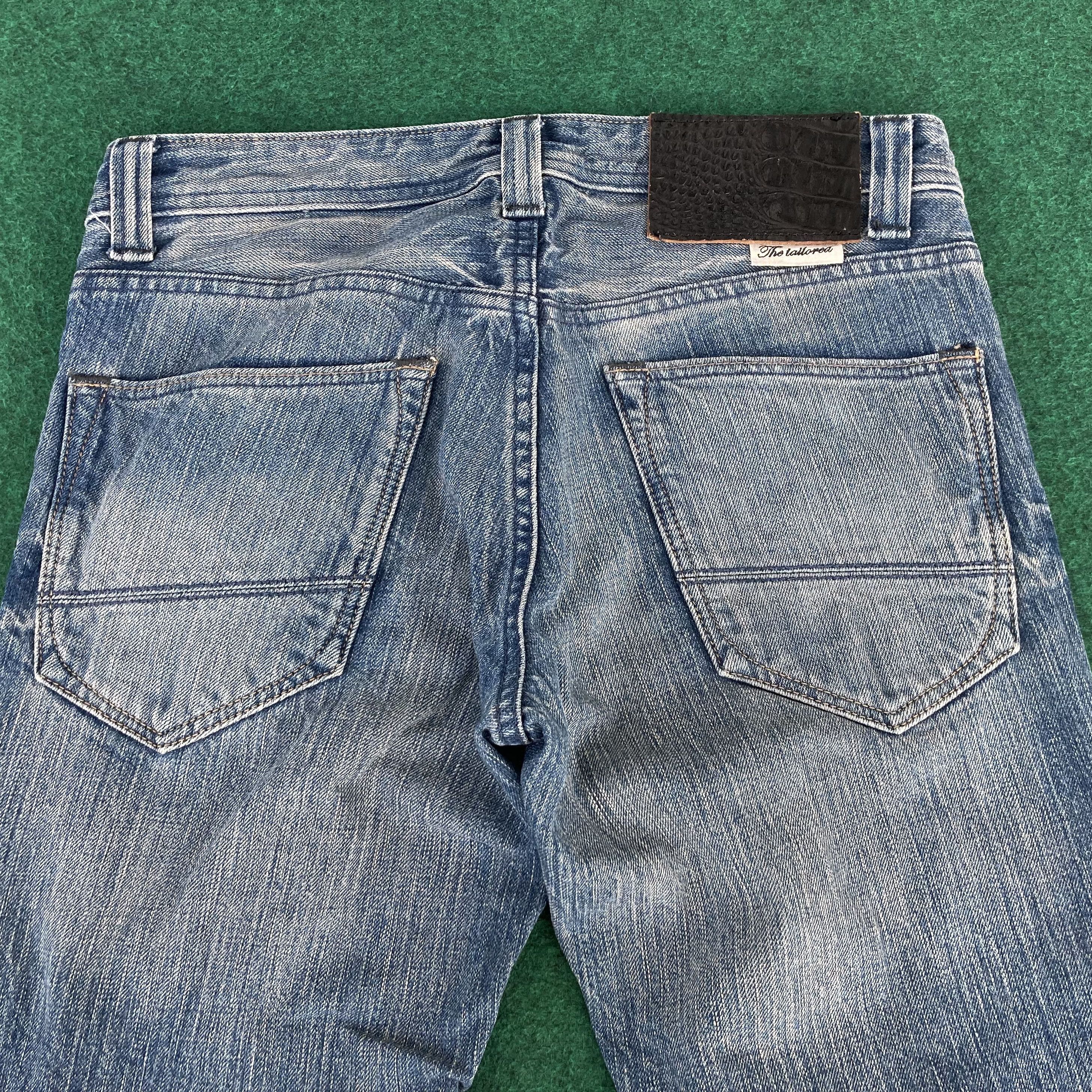 Big John × Vintage Vtg Big John Blue Denim Flare Sz 30 Bootcut Jeans Size US 30 / EU 46 - 10 Thumbnail