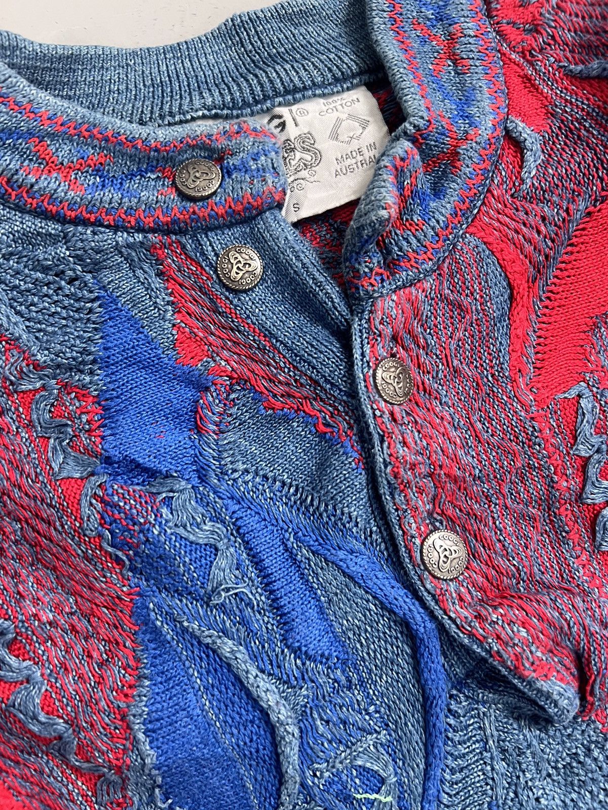 Coogi Vintage Coogi blues sweater Size US S / EU 44-46 / 1 - 3 Thumbnail