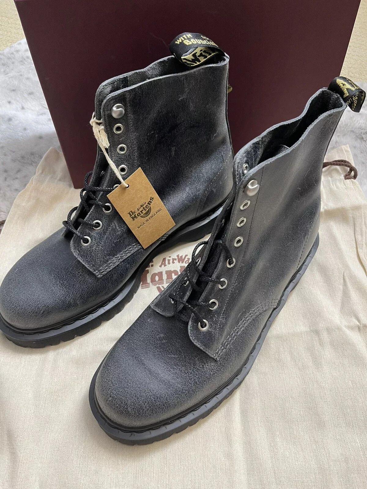 Dr. Martens C. F. Stead Dr. Martens 1460 PASCAL BEX Leather Size US 13 / EU 46 - 2 Thumbnail