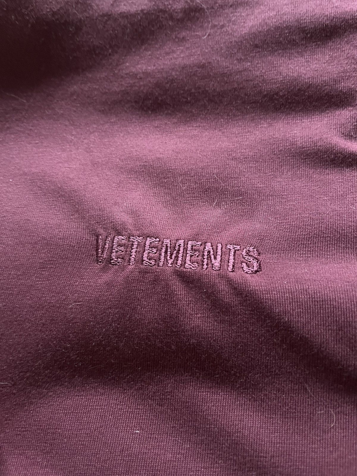Vetements Vetements Gray & Red Runway Merged T-Shirt / Sweatshirt Size US L / EU 52-54 / 3 - 1 Thumbnail