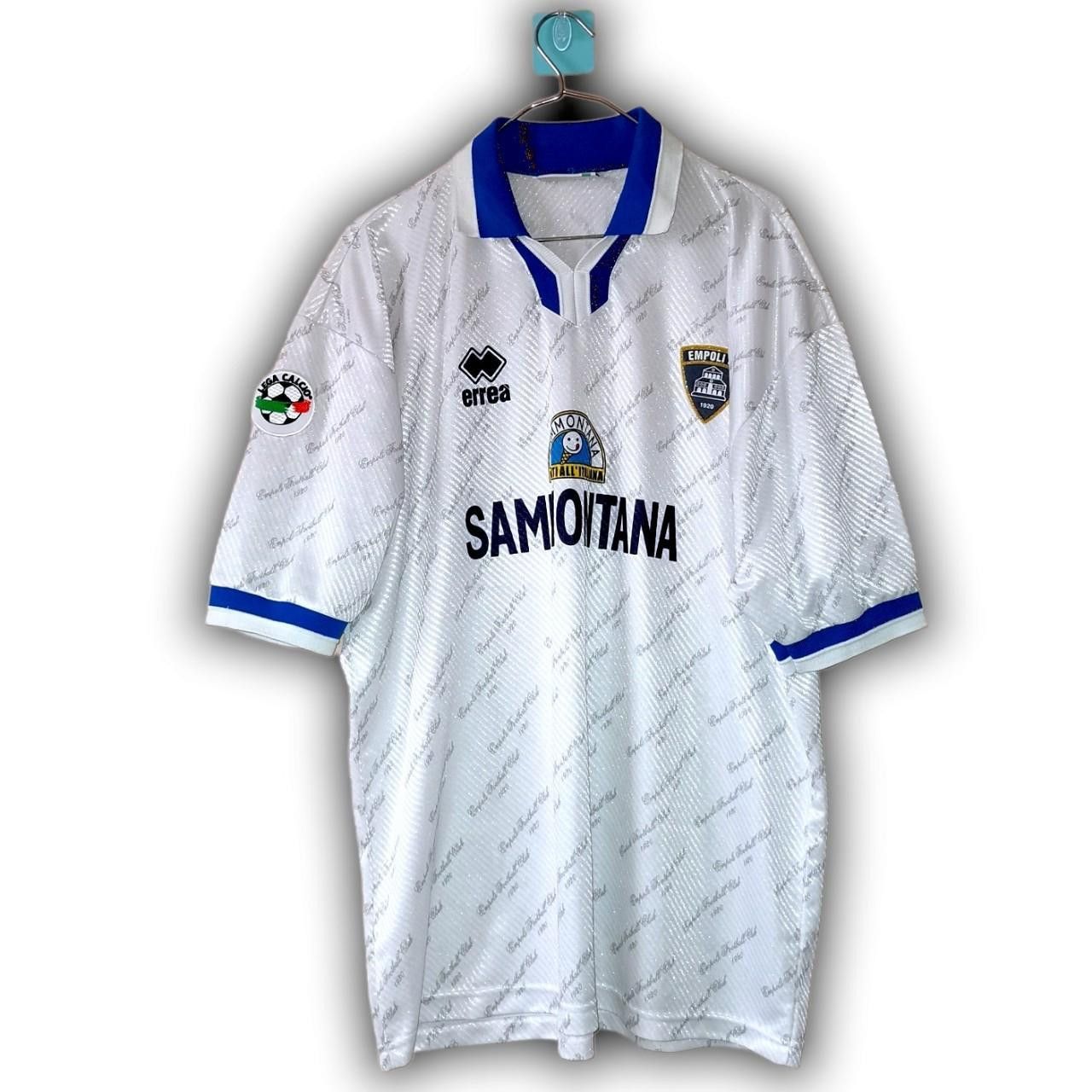 Errea Fc Empoli Italy 1998 1999 2000 Away Shirt Jersey Size US XXL / EU 58 / 5 - 6 Thumbnail