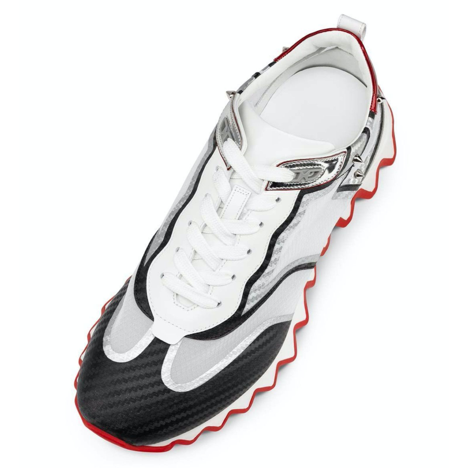 Christian Louboutin Christian Louboutin Mens Sharkina Uomo Flat Black Platform Size US 10 / EU 43 - 6 Thumbnail