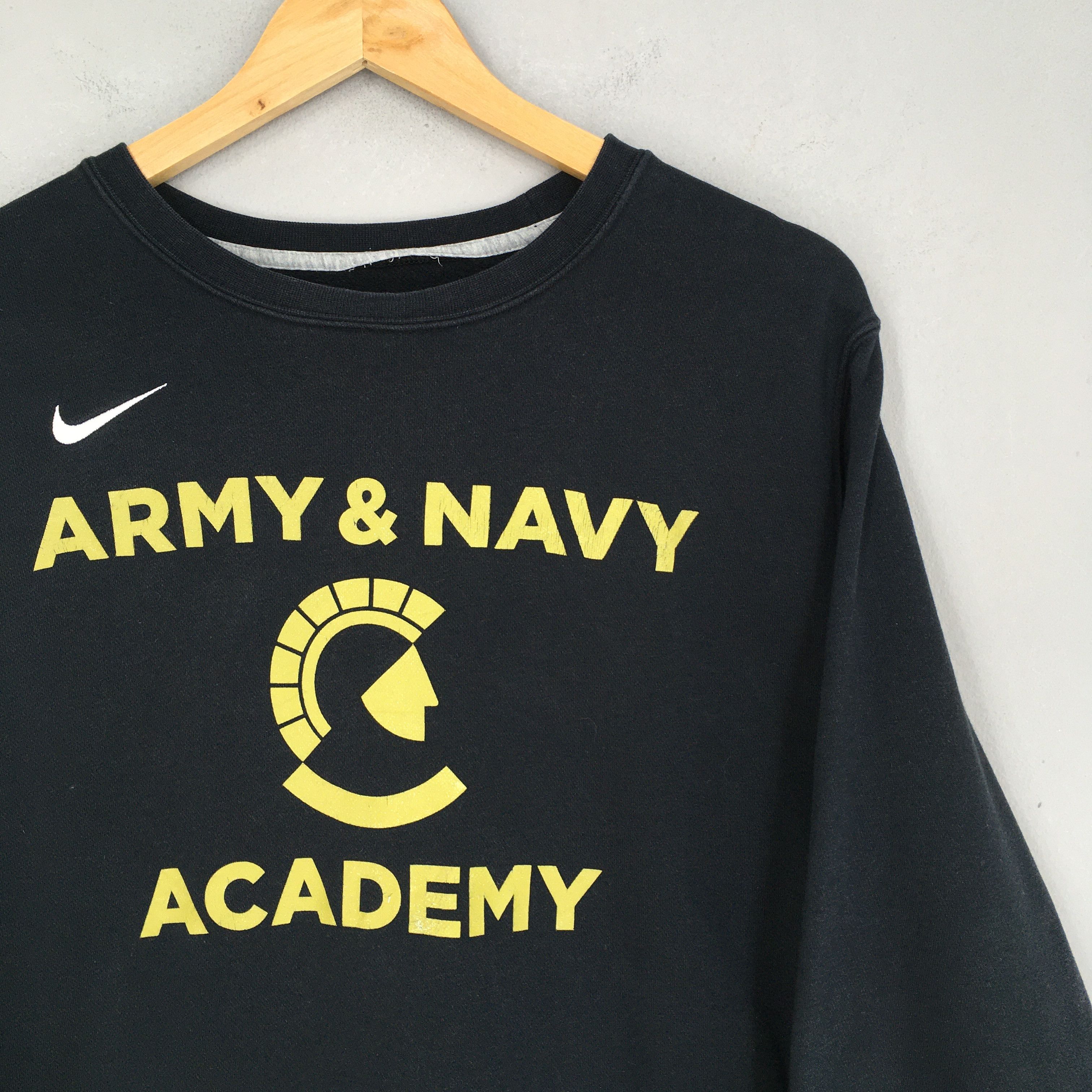 Nike Vintage Y2K Nike Army Navy Academy Sweatshirt Large Size US L / EU 52-54 / 3 - 2 Thumbnail