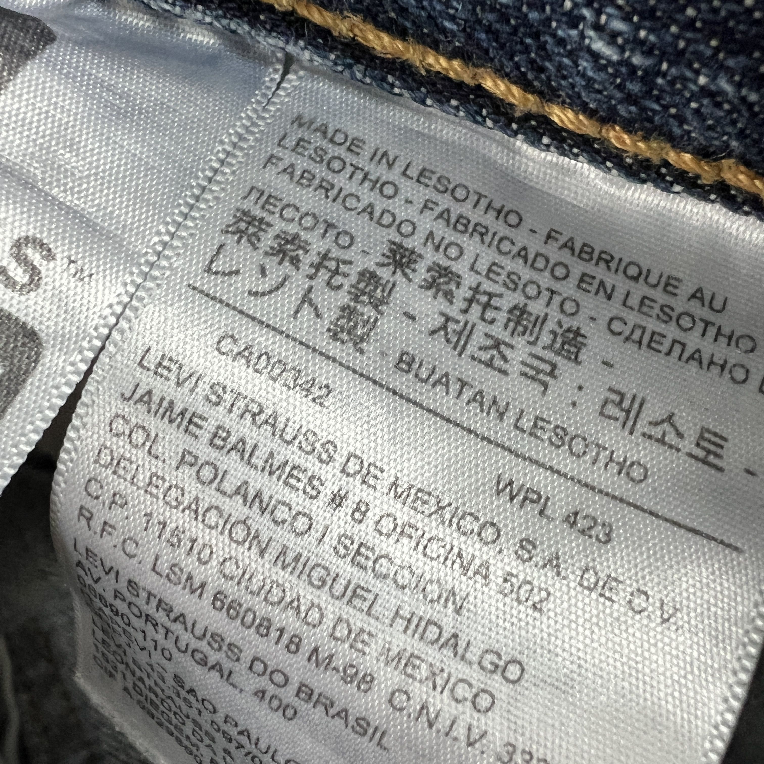 Levi's Levi's Jeans 559 Relaxed Fit Straight Leg Blue Faded Denim Size US 32 / EU 48 - 8 Thumbnail