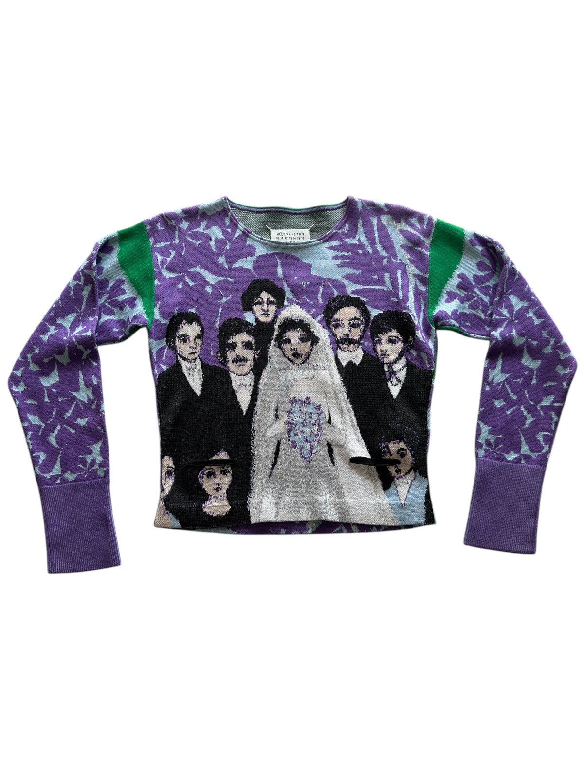 Maison Margiela SS2018 Graphic Knit Sweater