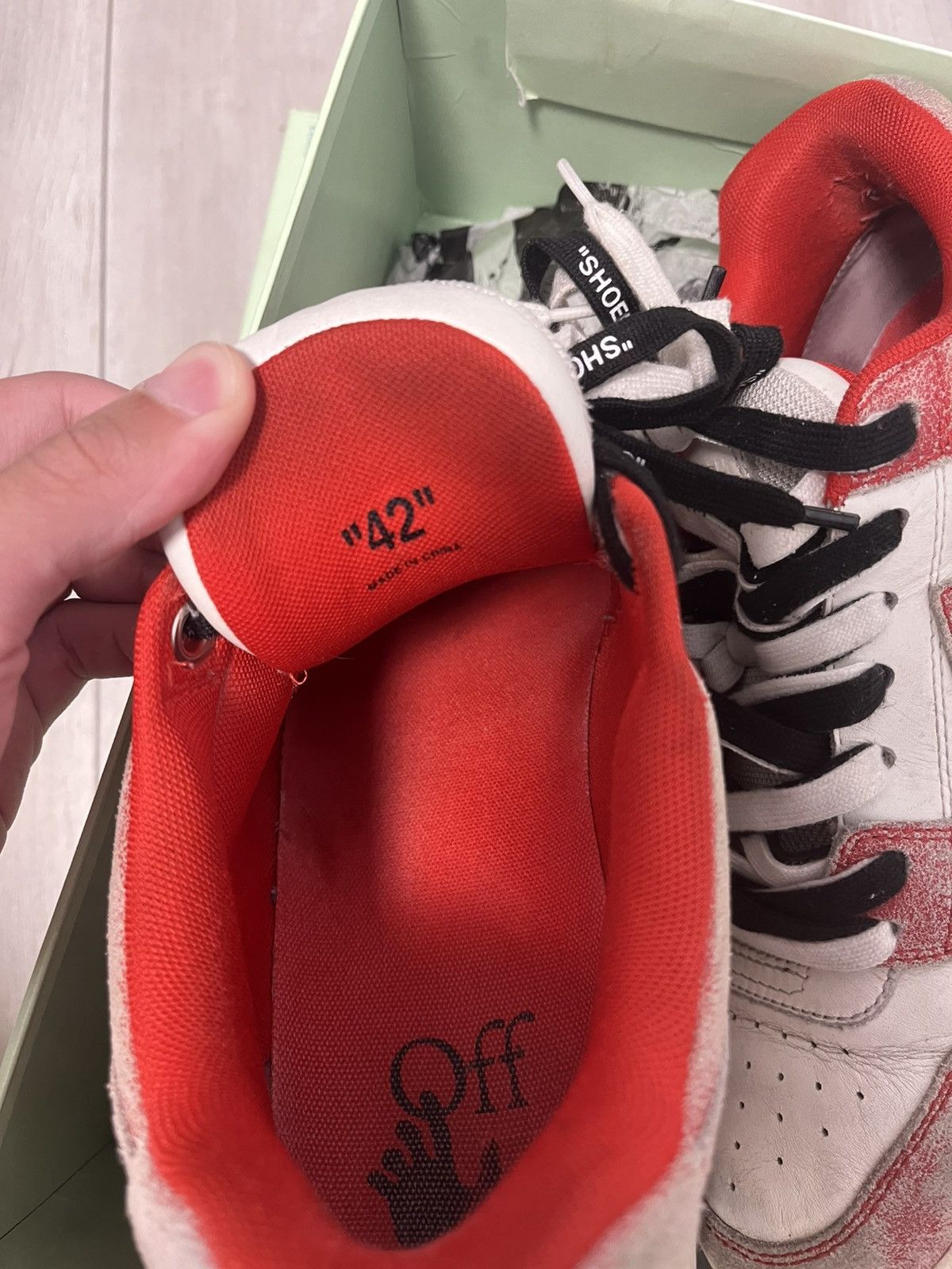 Off-White Off-White Out Of Office Size US 9 / EU 42 - 5 Thumbnail
