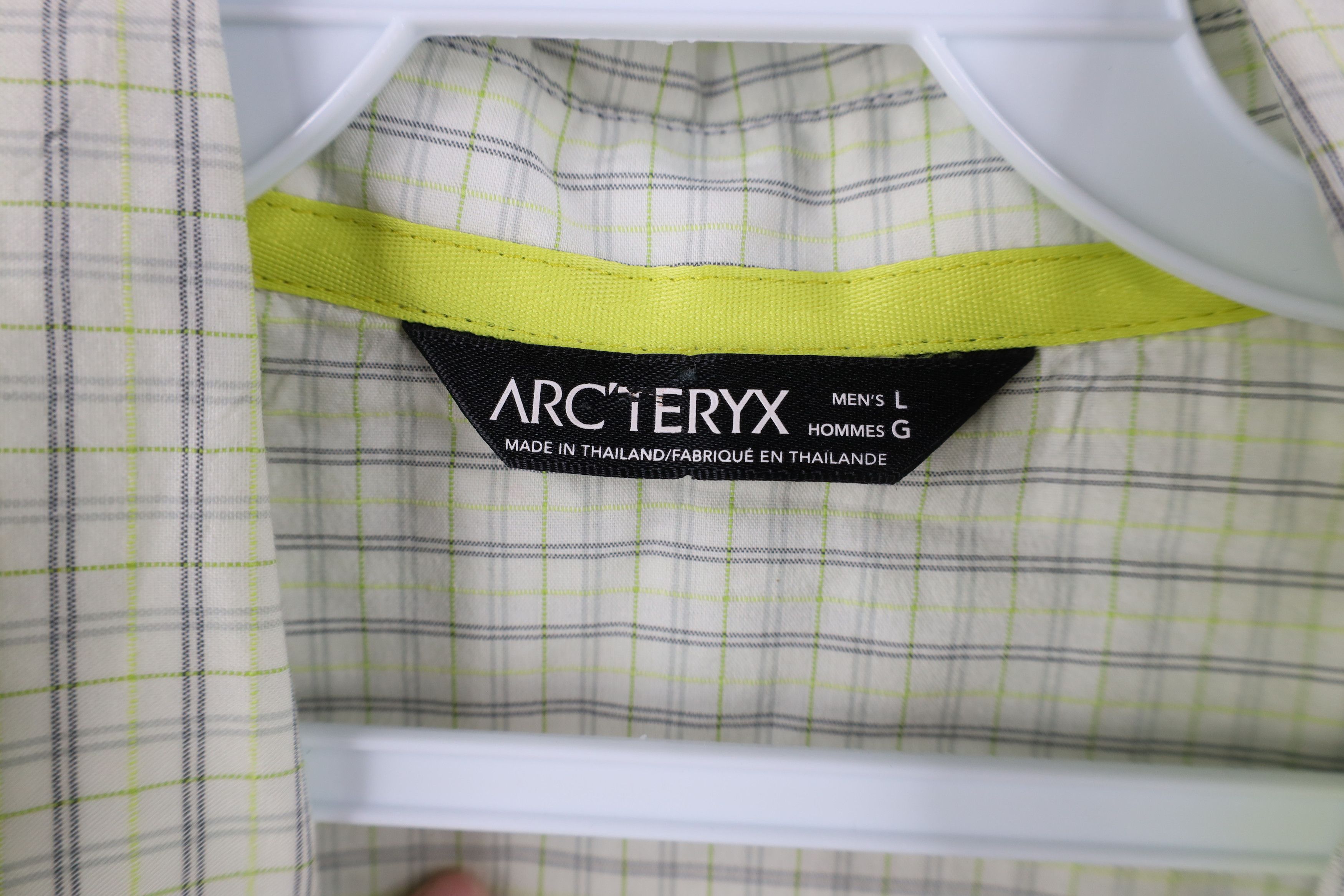 Arc'teryx Arcteryx Trekking Hiking Short Sleeve Button Shirt Plaid Size US L / EU 52-54 / 3 - 10 Thumbnail