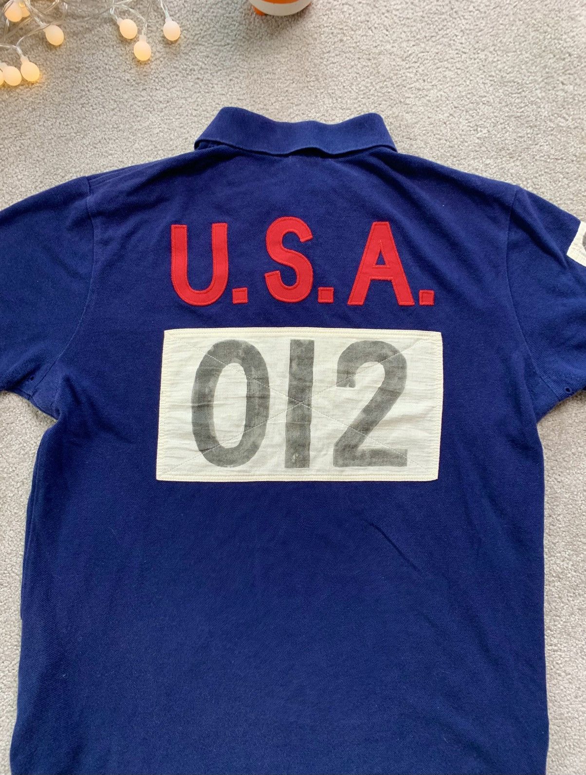 Rugby Ralph Lauren Vintage Polo Ralph Lauren Rugby USA012 Big Logo y2k Size US M / EU 48-50 / 2 - 13 Thumbnail