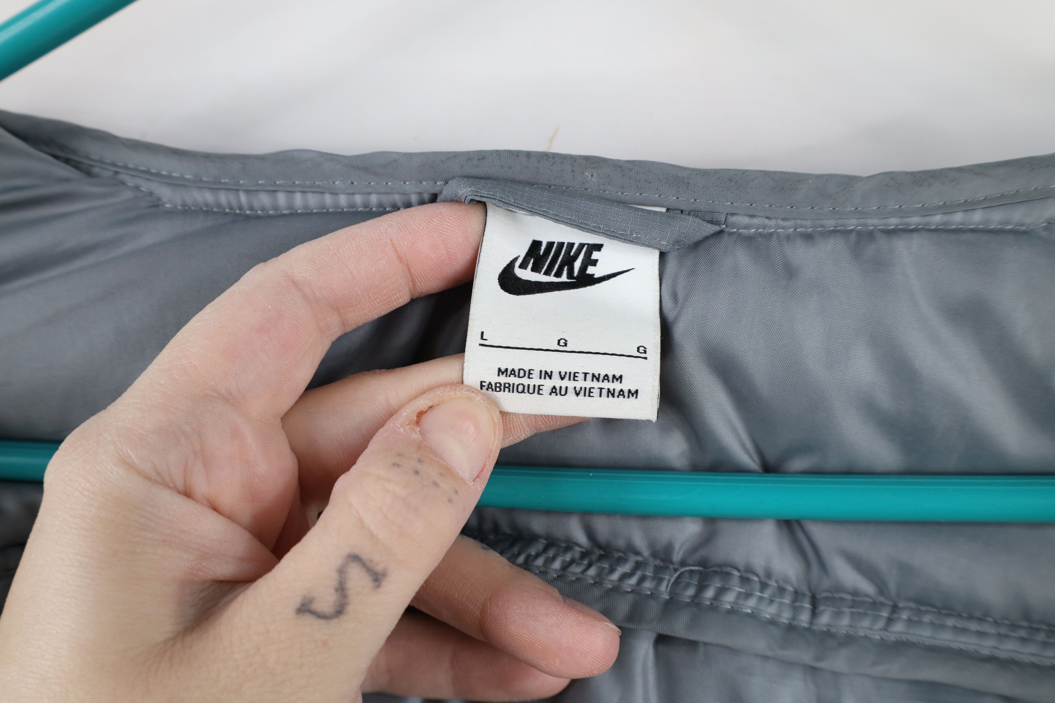 Nike × Vintage Nike Sportswear Swoosh Hooded Winter Puffer Parka Jacket Size US L / EU 52-54 / 3 - 11 Thumbnail