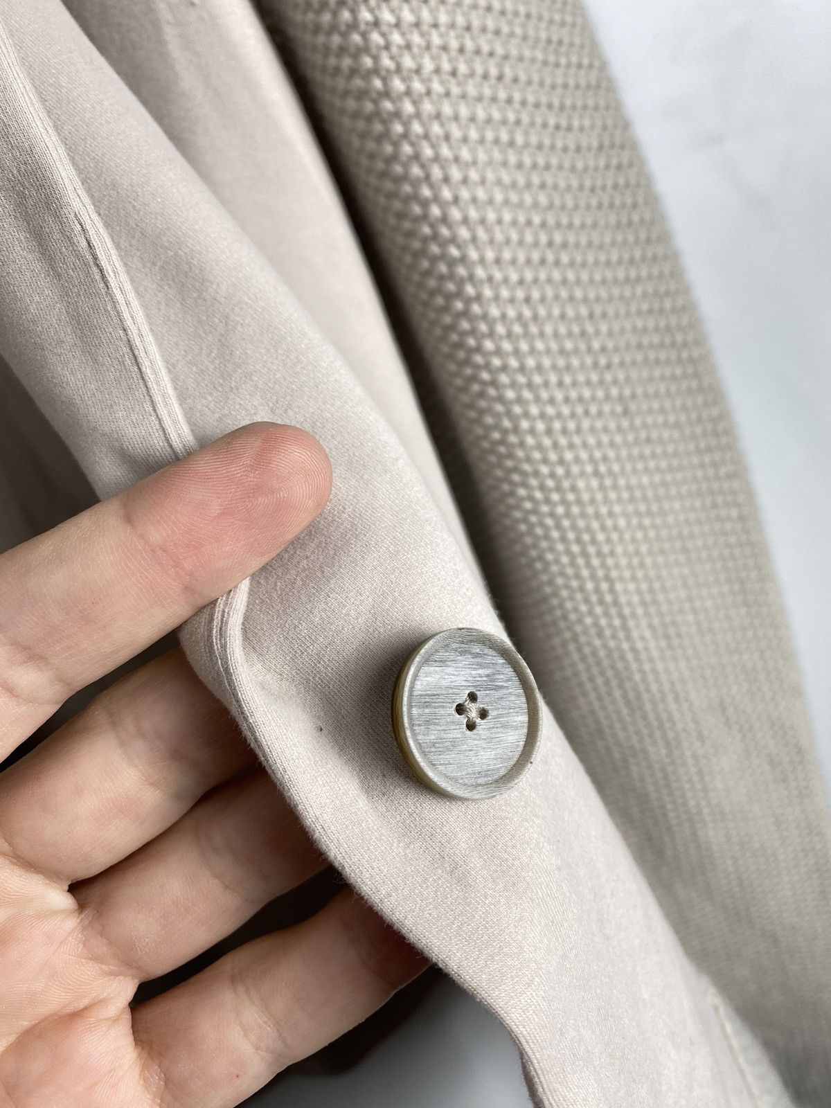 Gran Sasso Gran Sasso Cotton Blazer Wool-Cashmere Sleeves size 42 Size M / US 6-8 / IT 42-44 - 14 Thumbnail