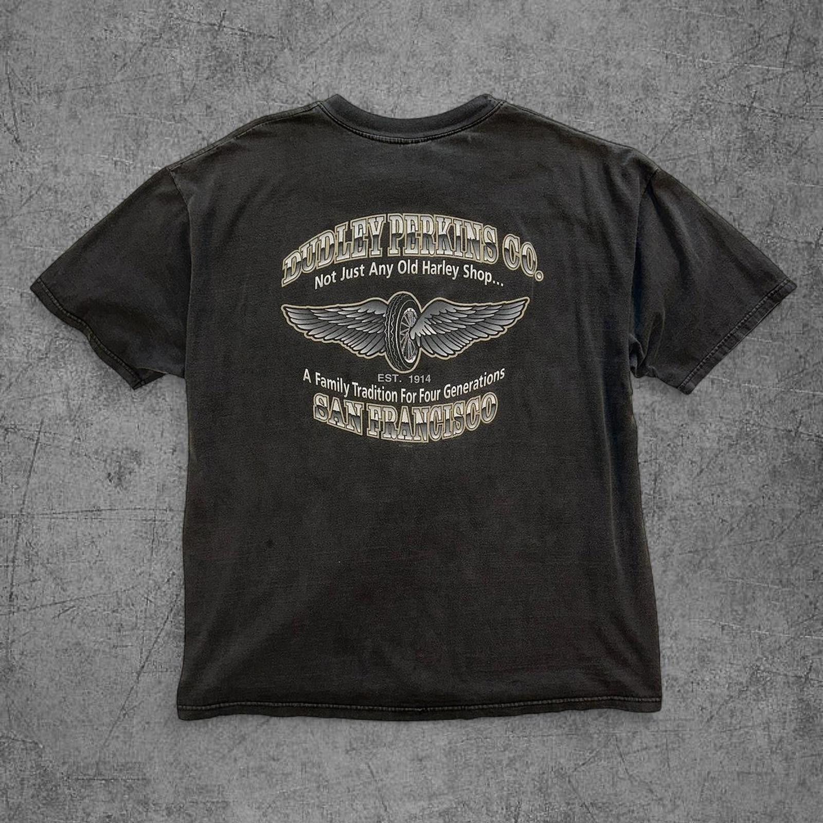 Harley Davidson Vintage 1997 Harley Davidson San Francisco Tee Size US XXL / EU 58 / 5 - 1 Thumbnail