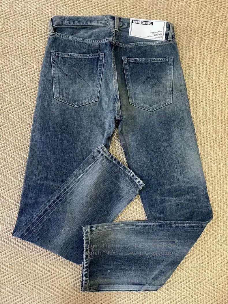 Neighborhood Neighborhood size M 18aw Patch King of Denim Washed Destro Size US 27 - 2 Thumbnail