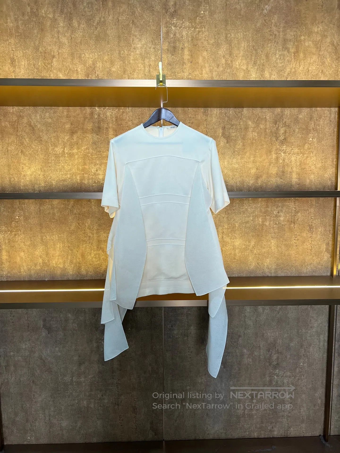 Celine CELINE Silk Dress with Ribbon Ties| Size XXS / US 00 / IT 34 - 1 Thumbnail